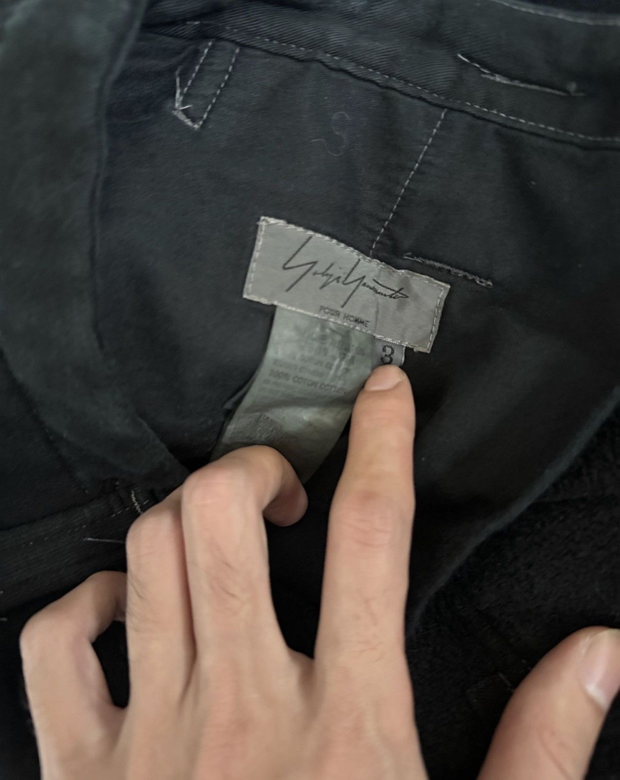 Yohji Yamamoto Yohji Yamamoto Pour Homme 06AW wide pants K7 Size US 34 / EU 50 - 4 Thumbnail