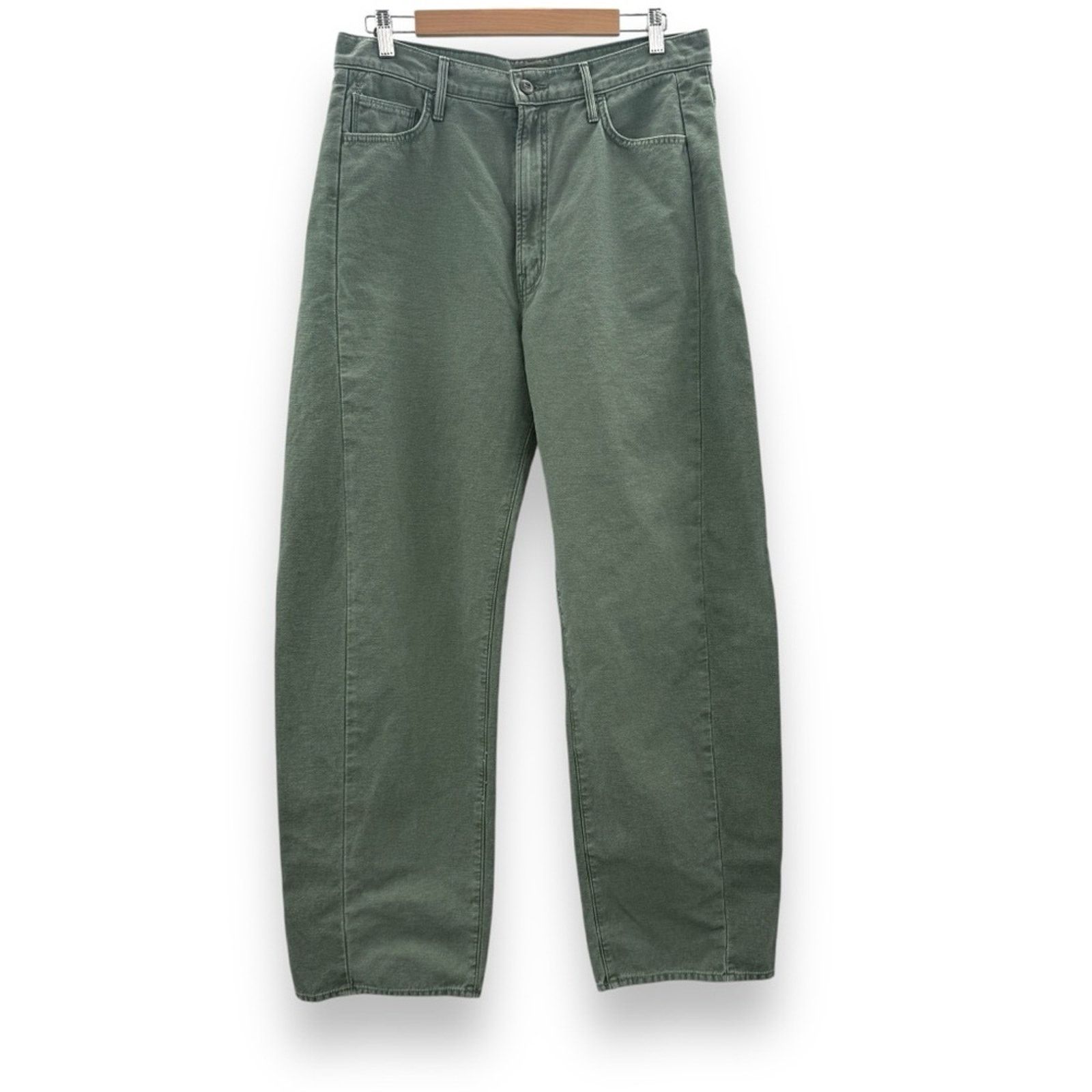 MOTHER Mother The Full Pipe Skimp Barrel Leg Jeans Sz 30 NWOT Size 30" / US 8 / IT 44 - 3 Thumbnail
