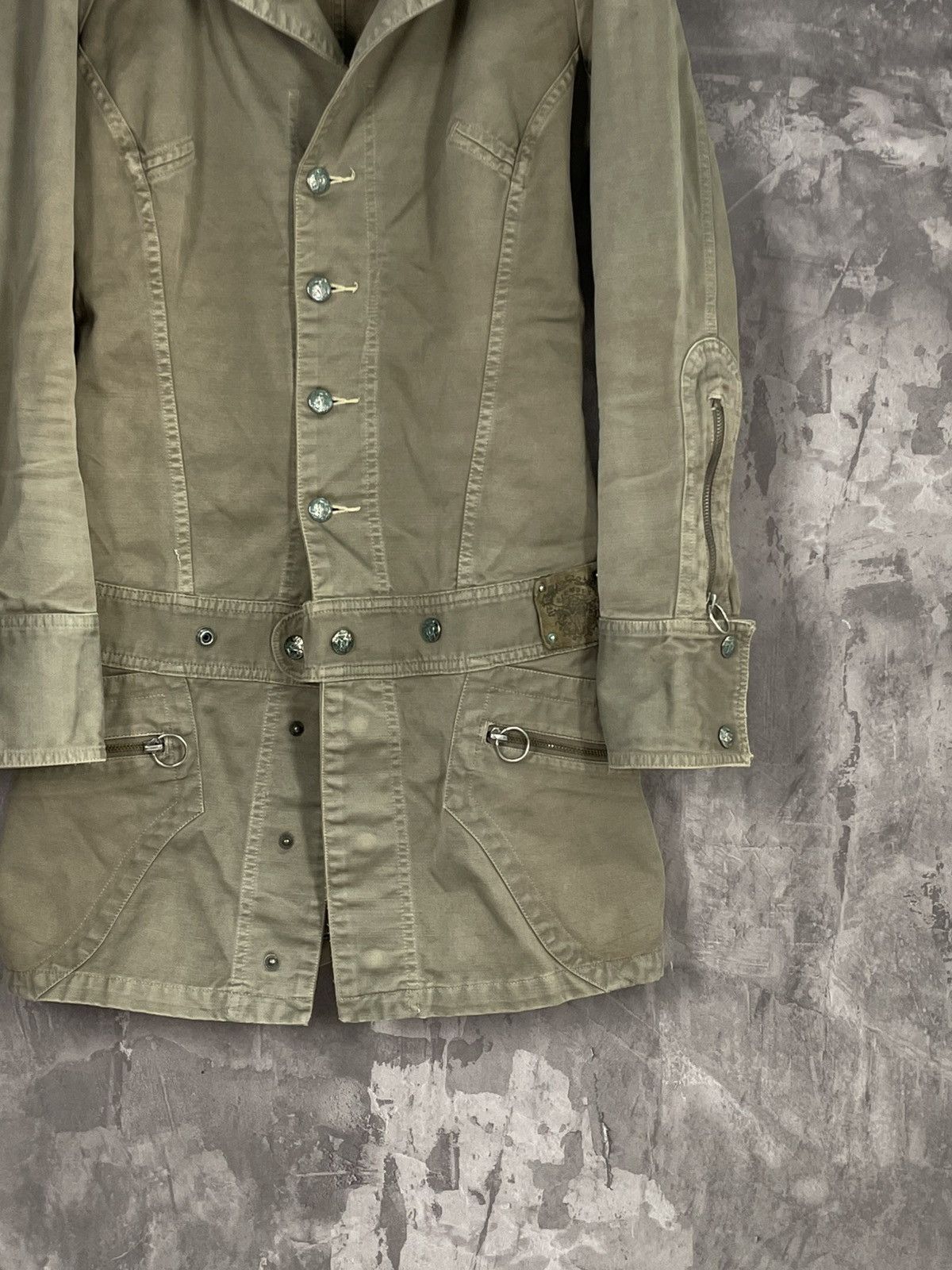 Diesel Vintage Avant Garde Japanese Style Diesel Bondage Jacket Size S / US 4 / IT 40 - 6 Thumbnail