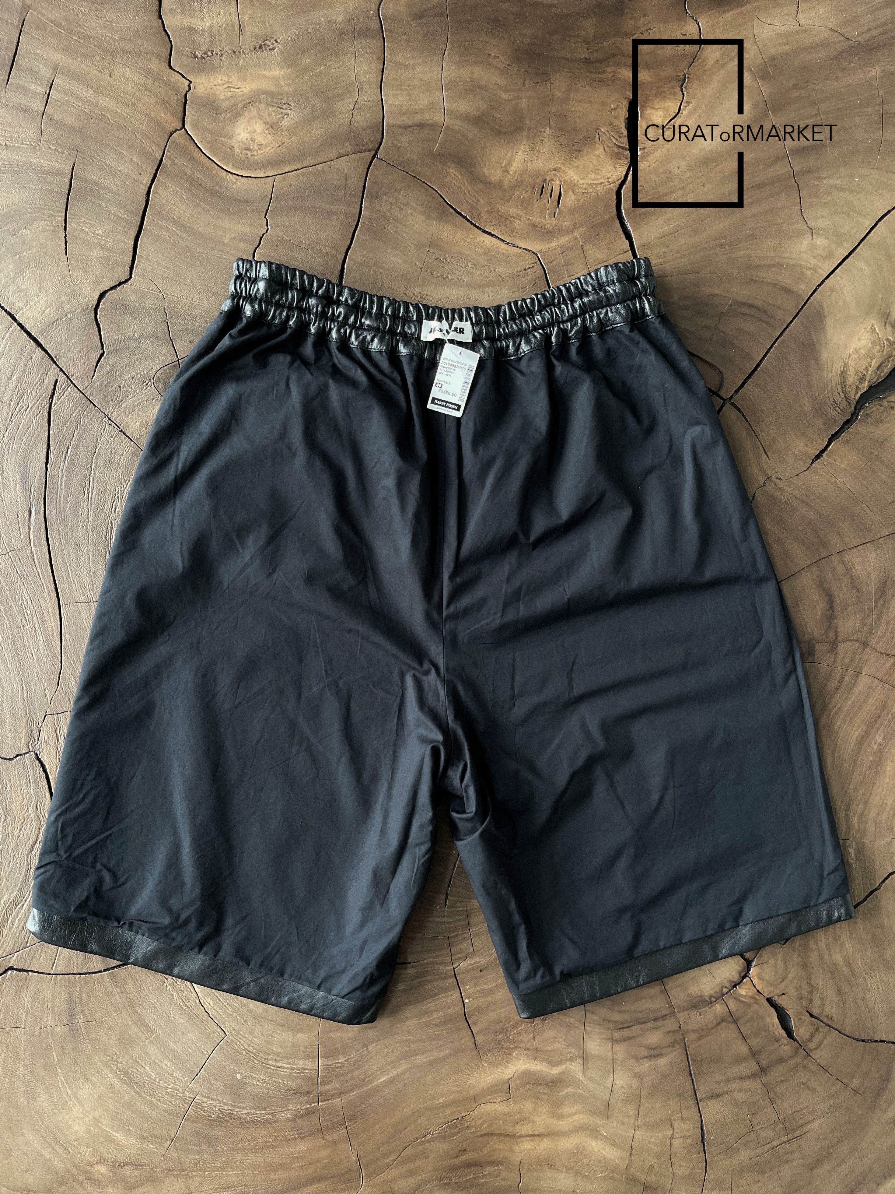 Jil Sander EU46 $4000 Butter Soft Ovine Lamb Leather Runway Shorts SS24 Size US 30 / EU 46 - 6 Thumbnail
