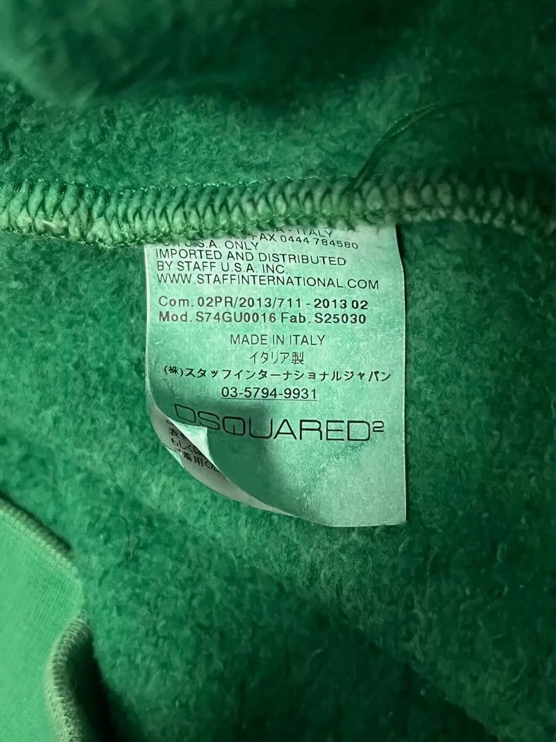 Dsquared2 Dsquared2 Dsquared2 Short Sleeve Sweatshirt in Green-2506 Size US M / EU 48-50 / 2 - 5 Thumbnail