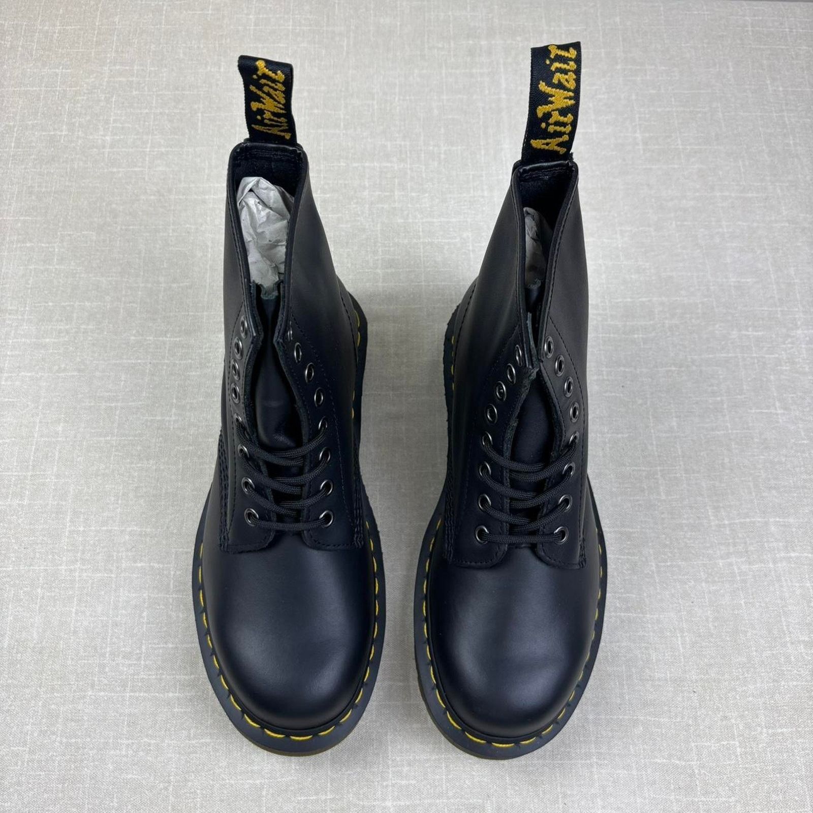 Dr. Martens 🐜 Dr. Martens 1460 Black Nappa 8W Size US 8 / IT 38 - 3 Thumbnail