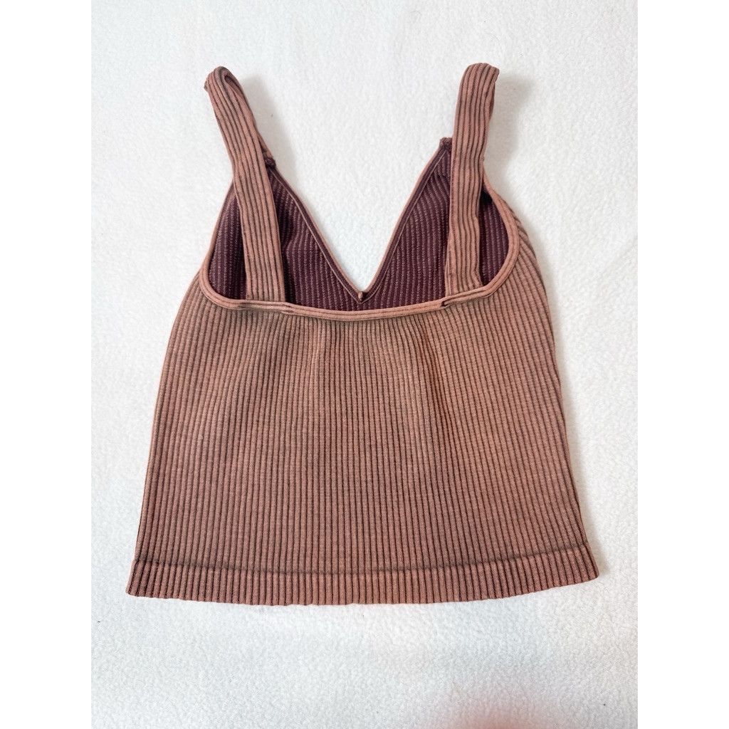 Free People New! Free People Intimately Washed Seamless Crop – Size XS/S Size XS / US 0-2 / IT 36-38 - 3 Thumbnail
