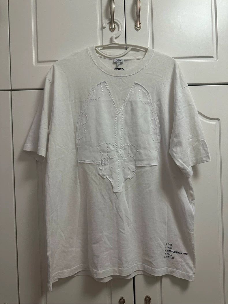 Loewe loewe White short sleeves 2505-Nextarrow Size US XS / EU 42 / 0 - 1 Thumbnail