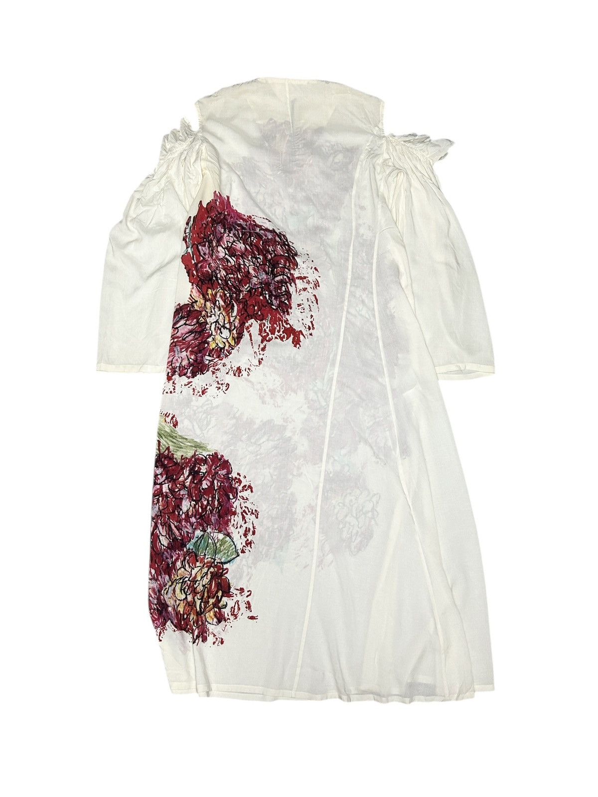 Yohji Yamamoto S/S 20 Floral Dress Size S / US 4 / IT 40 - 4 Thumbnail