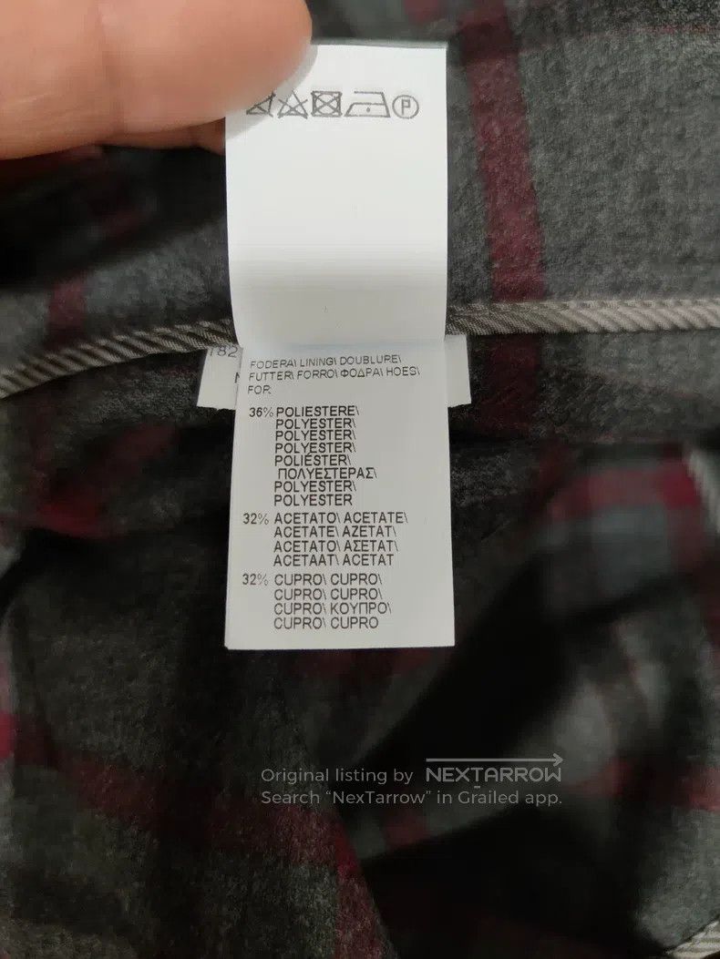 Brunello Cucinelli Brunello Cucinelli New wool casual pants, classic checkere Size 25" / US 0 / IT 36 - 6 Thumbnail