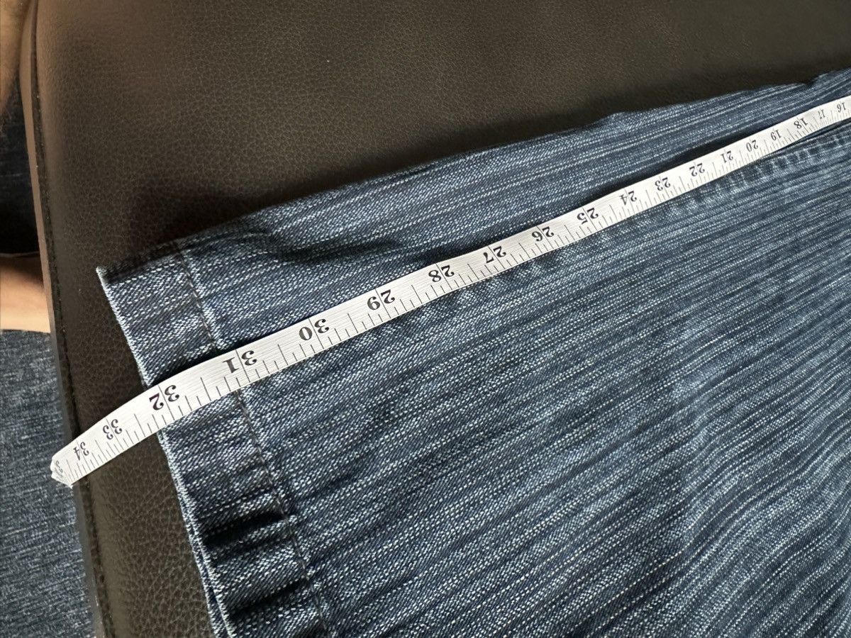 Mfpen NWT MFPEN STRAIGHT CUT JEANS - BLUE STRIPE Size US 34 / EU 50 - 7 Thumbnail