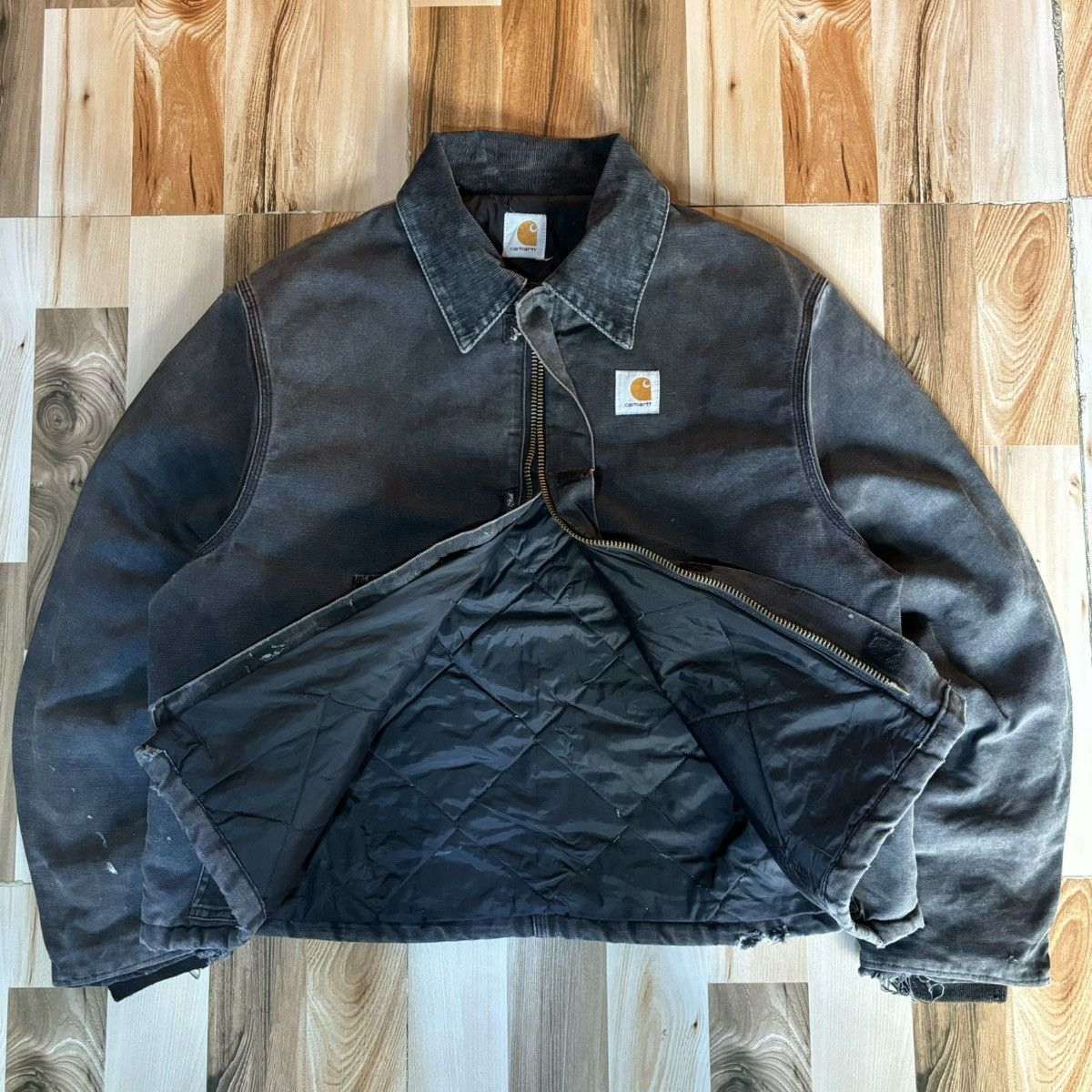 Carhartt Crazy Vintage Faded 90s Carhartt Arctic Jacket Size US L / EU 52-54 / 3 - 5 Thumbnail