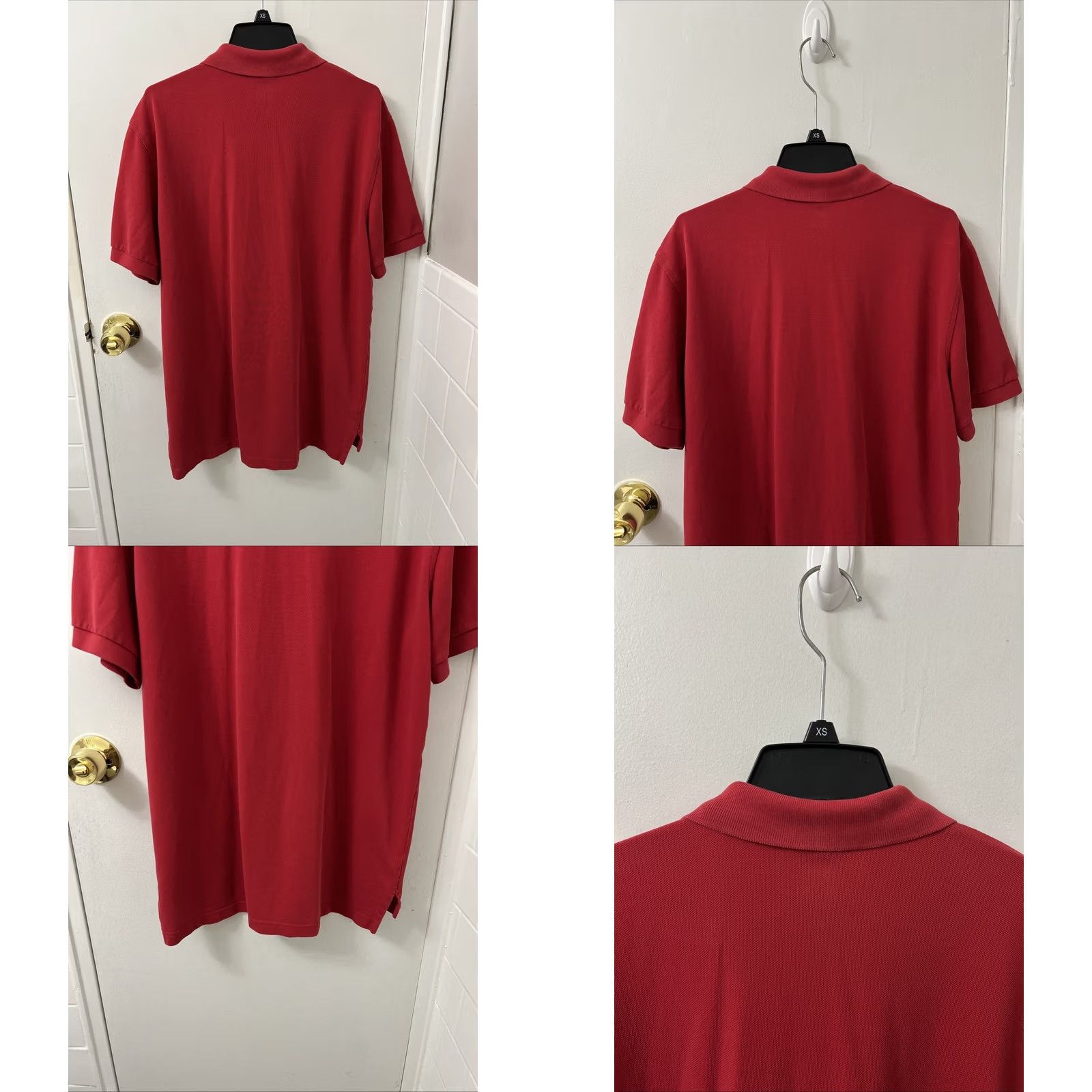 Brooks Brothers Brooks Brothers Performance Polo Shirt Mens L Red Slim Fit 100% Cotton S/S Golf Casual Brand Logo Shirt Size US L / EU 52-54 / 3 - 8 Thumbnail