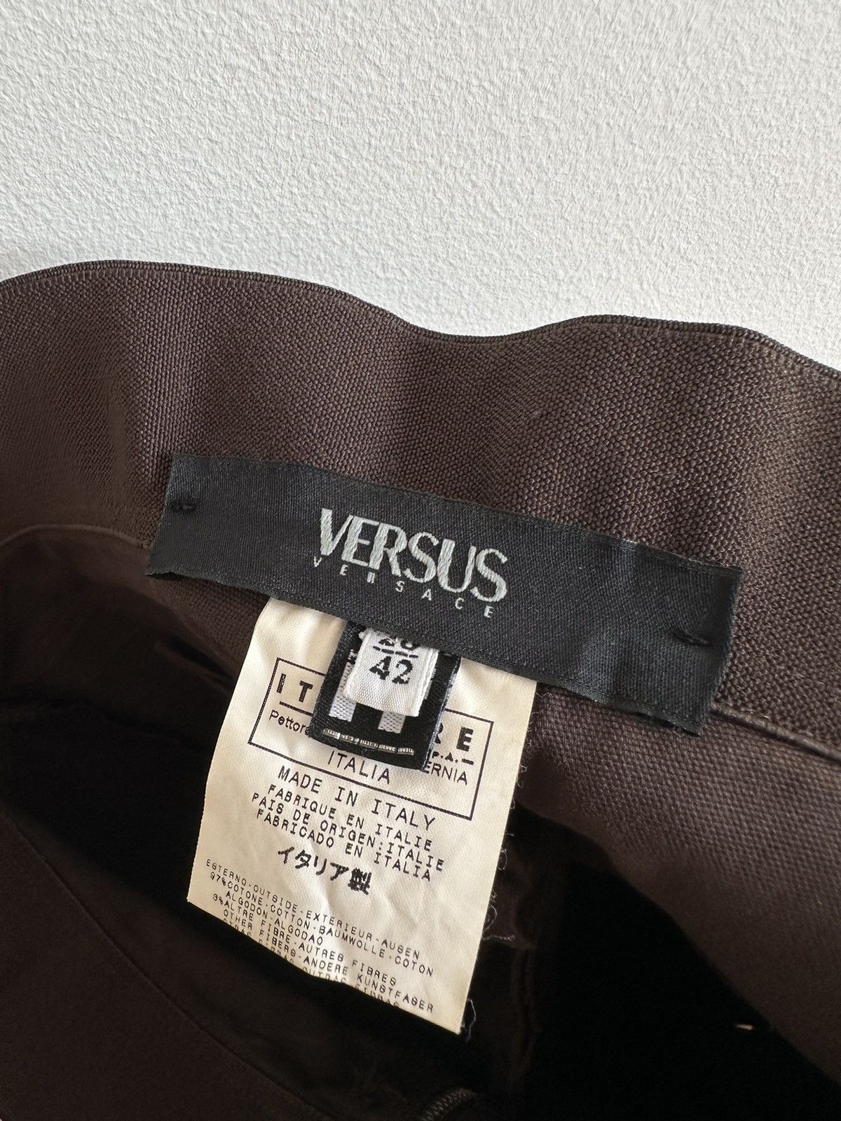 Versus Versace × Vintage Versus Versace vintage bermuda shorts Size 26" / US 2 / IT 38 - 3 Thumbnail