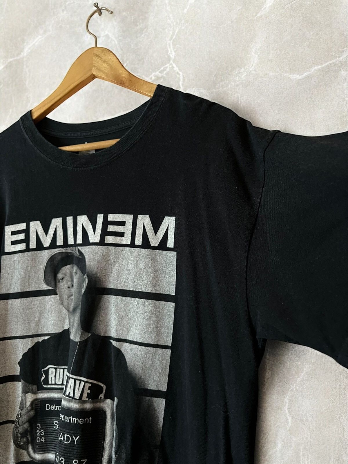 Eminem × Rap Tees × Vintage EMINEM POLICE Department 2013 SLIM SHADY rap vintage tee Y2k Size US L / EU 52-54 / 3 - 2 Thumbnail