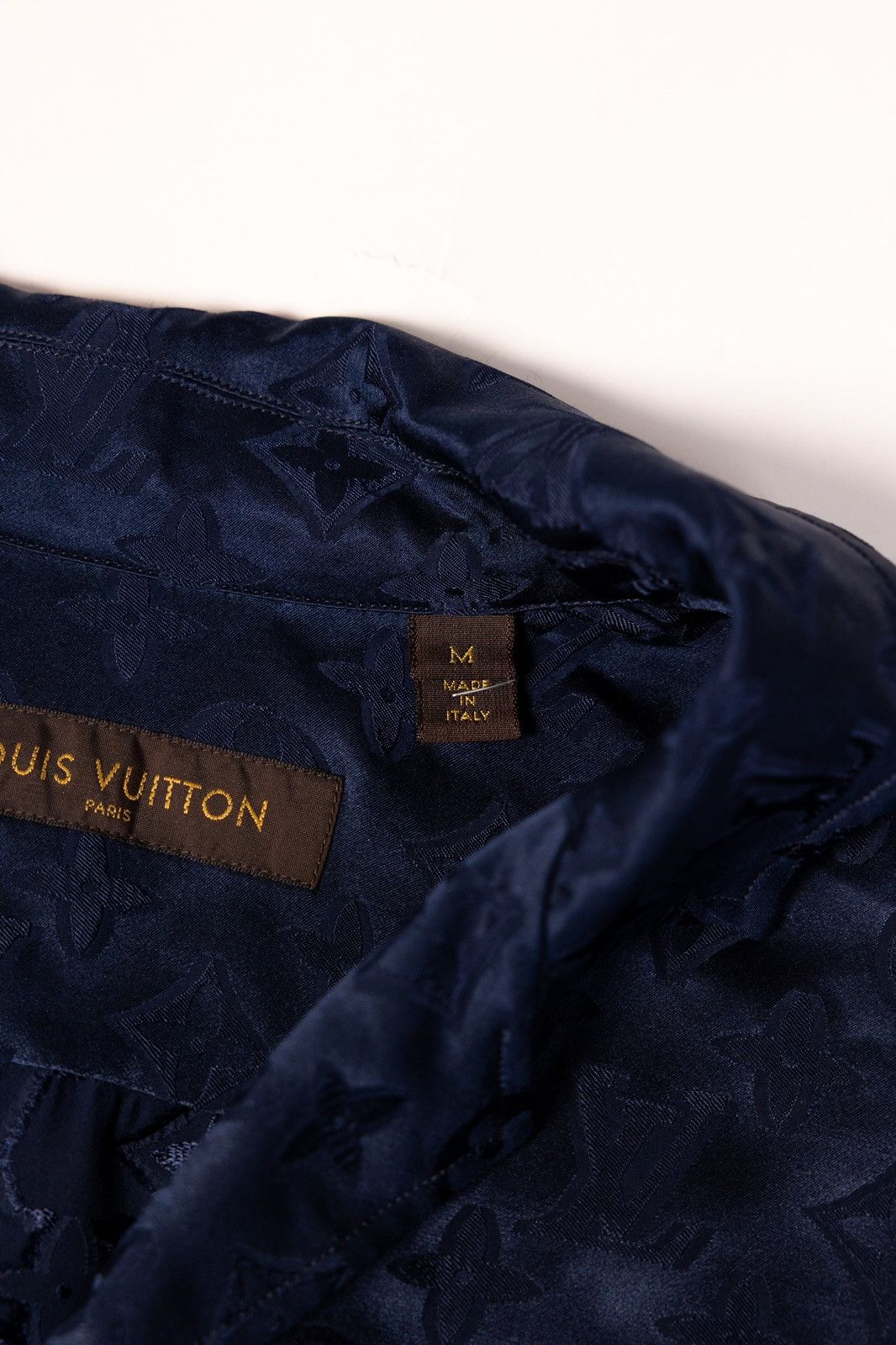 Louis Vuitton × Supreme Louis Vuitton x Supreme Jacquard Silk Pajama Shirt Size US M / EU 48-50 / 2 - 6 Thumbnail