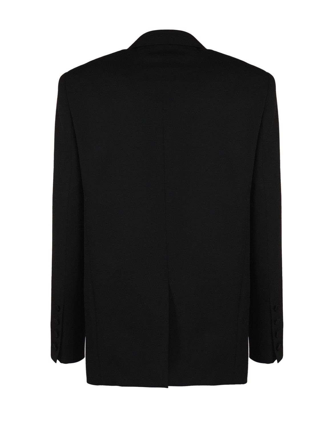 Saint Laurent Paris FW22 Satin Lapel Double-Breasted Jacket sz52 Size 52S - 9 Thumbnail