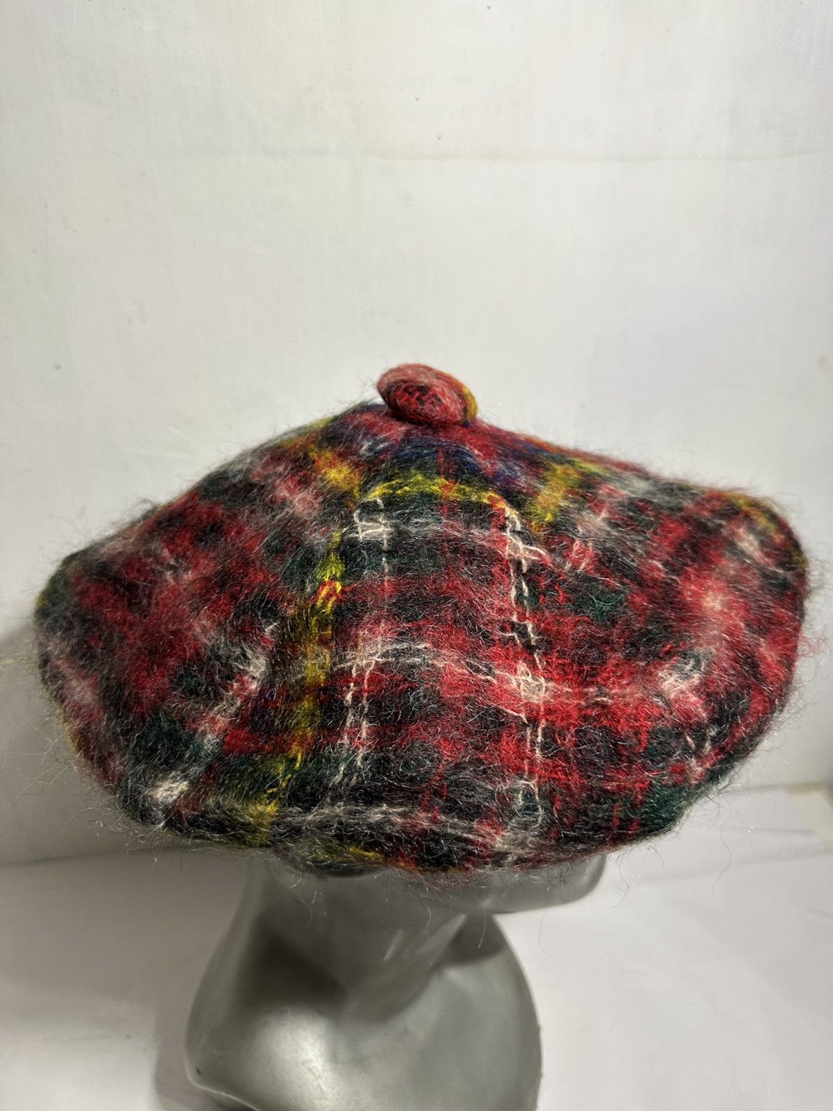 Designer A Wellwood Product Checkered Beret Hats Size ONE SIZE - 5 Thumbnail