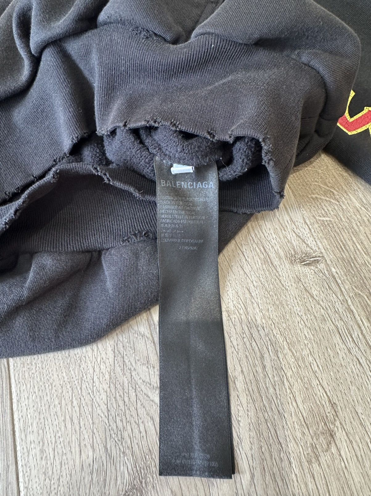 Balenciaga Balenciaga metal hoodie Size US M / EU 48-50 / 2 - 4 Thumbnail