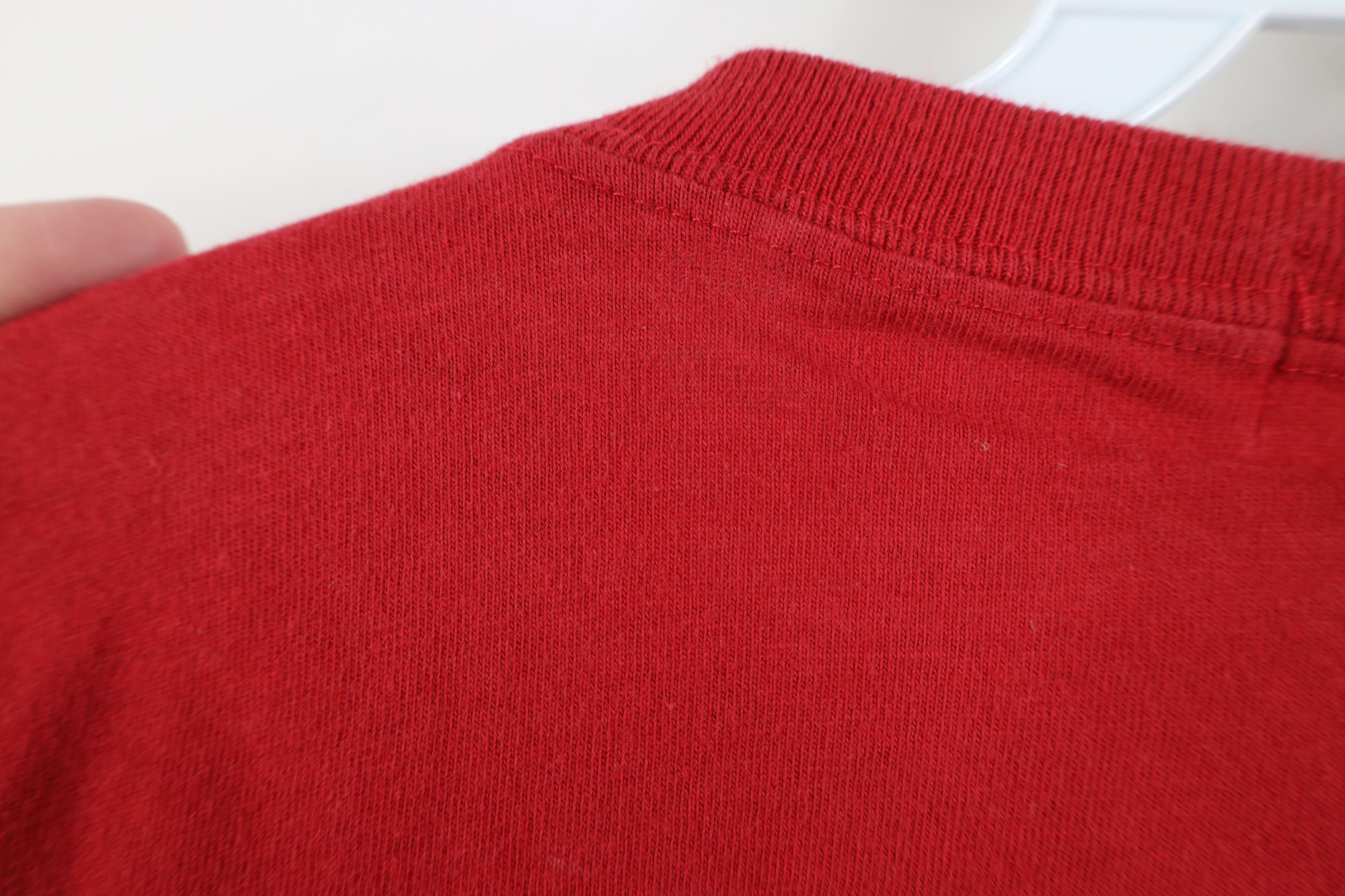 Eddie Bauer Vintage 90s Eddie Bauer Baggy Fit Cotton T-Shirt Red USA Size US XL / EU 56 / 4 - 10 Thumbnail