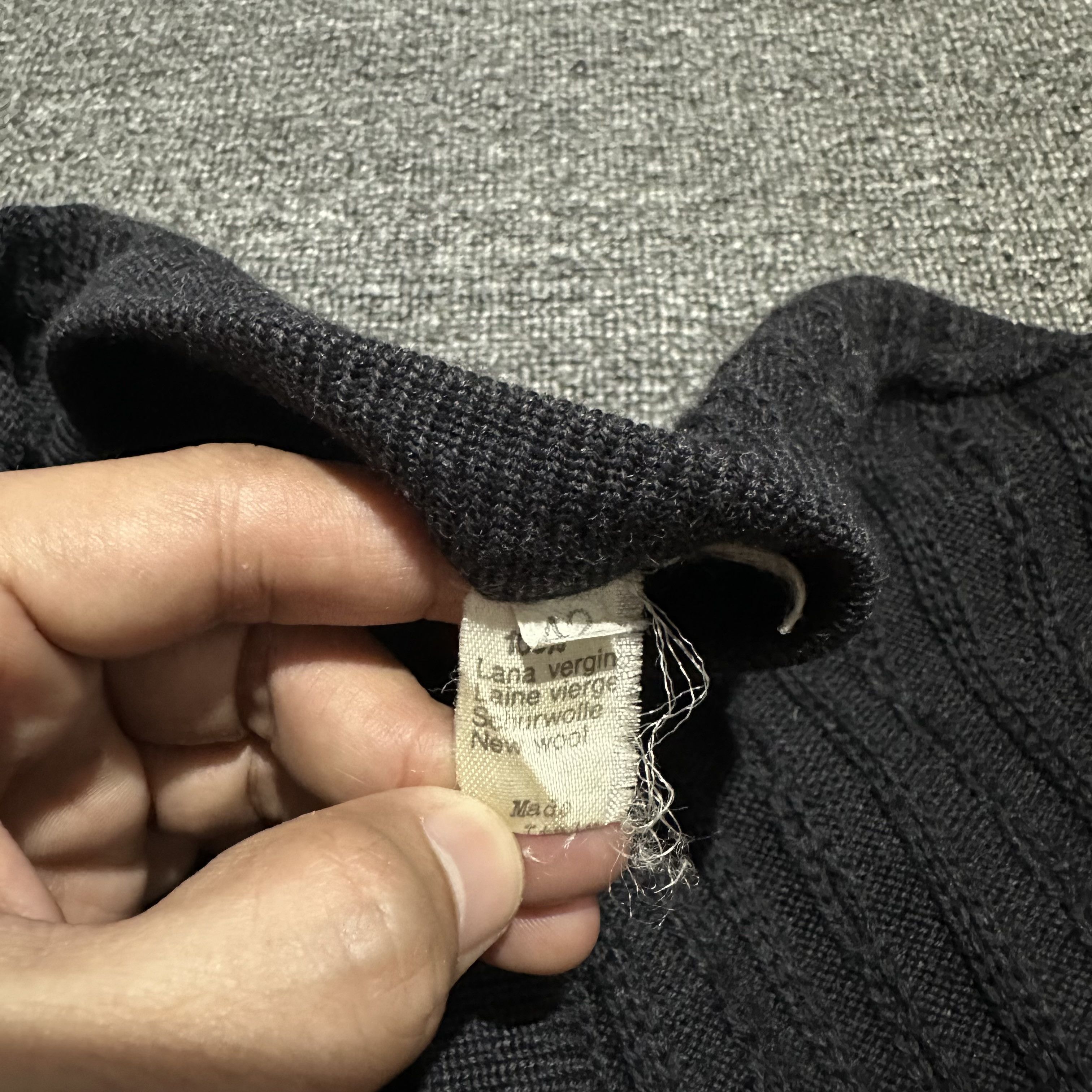 Celine × Vintage Vintage Celine Knitwear Cardigan Size M / US 6-8 / IT 42-44 - 7 Thumbnail