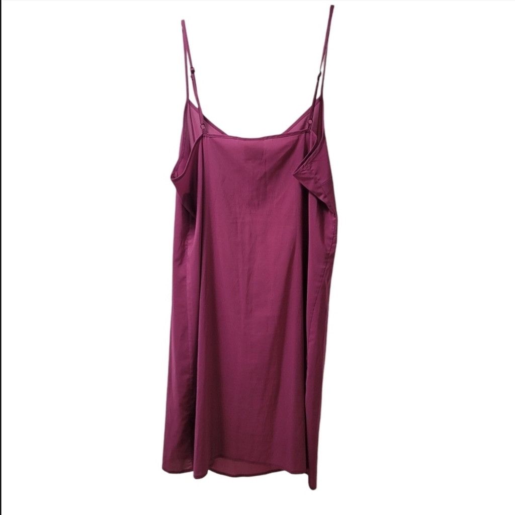 Tory Burch EUC TORY BURCH Magenta Fuchsia Cami Slip Dress Size XL / US 12-14 / IT 48-50 - 2 Thumbnail