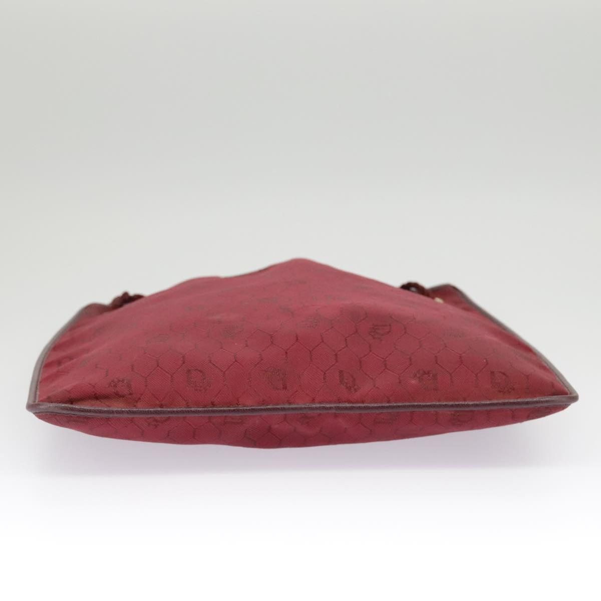 Dior DIOR Honeycomb Canvas Shoulder Bag Red Gold Size ONE SIZE - 5 Thumbnail