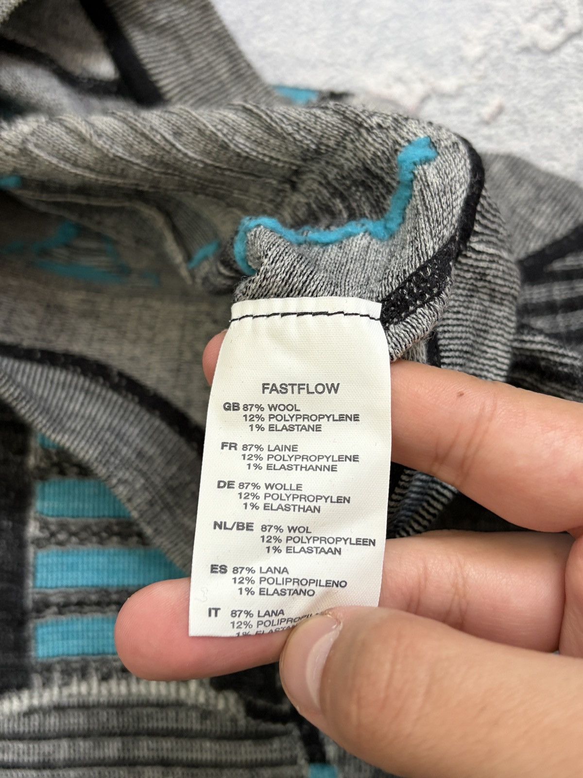 Vintage Apani X-Bionic Merino Base Layer Shirt Grey L/XL Size US XL / EU 56 / 4 - 6 Thumbnail