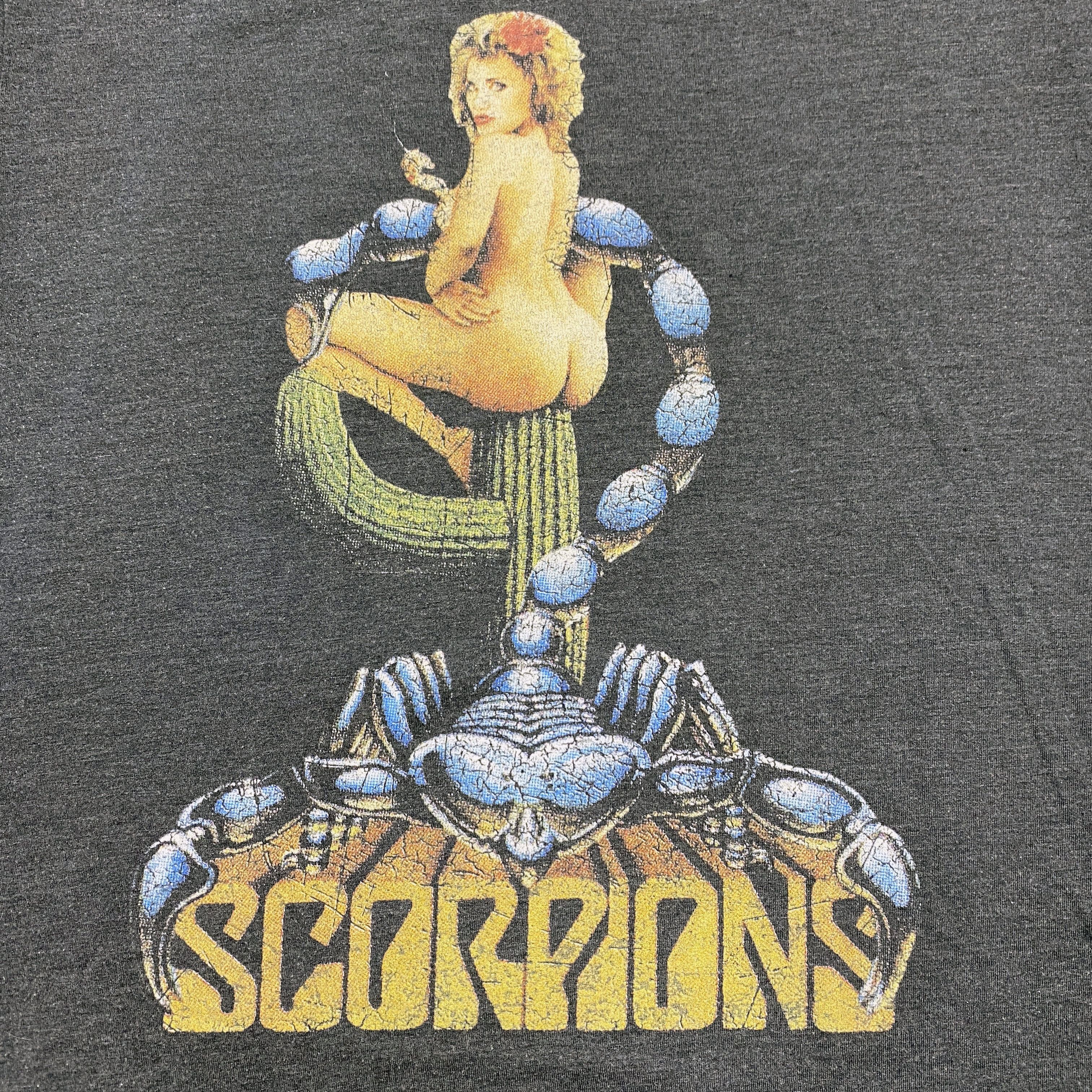Band Tees Scorpions Vintage Band Tee shirt large Size US L / EU 52-54 / 3 - 3 Thumbnail
