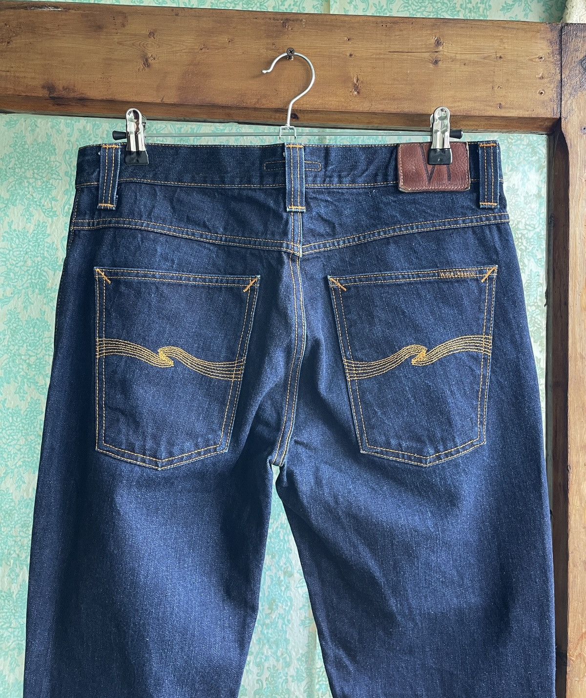Nudie Jeans Nudie Jeans Grim Tim Dry Ring Men’s Pants Trousers 34x32 Size US 34 / EU 50 - 10 Thumbnail