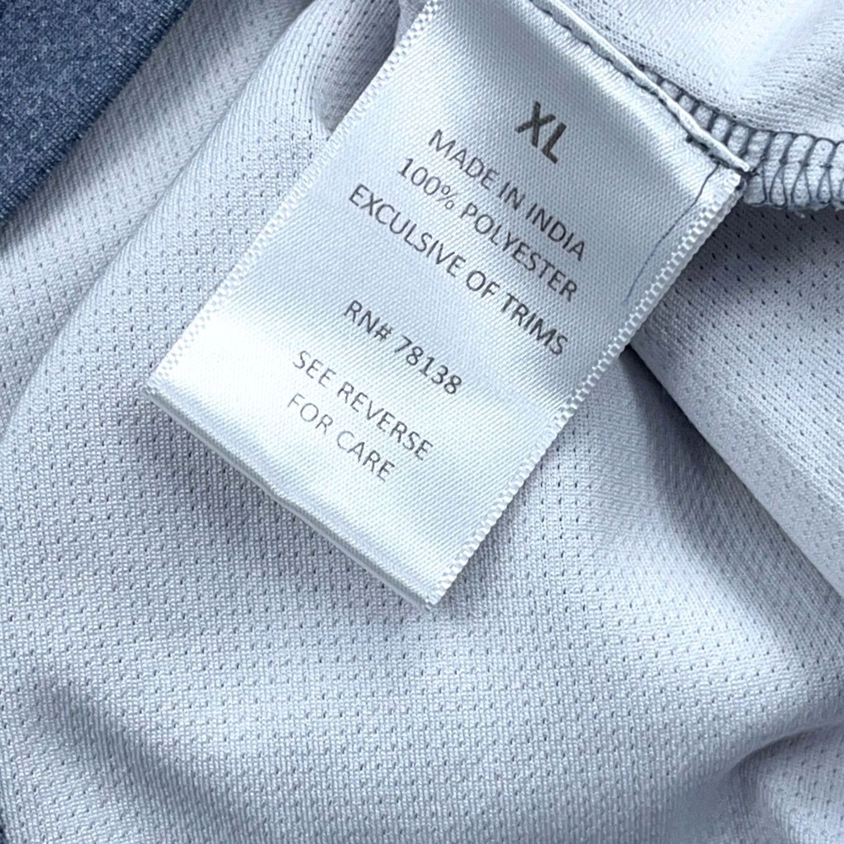 Vintage Orton Brothers Sweater Men XL Blue Pullover Quarter Zip Performance Wicking Golf Size US XL / EU 56 / 4 - 3 Thumbnail
