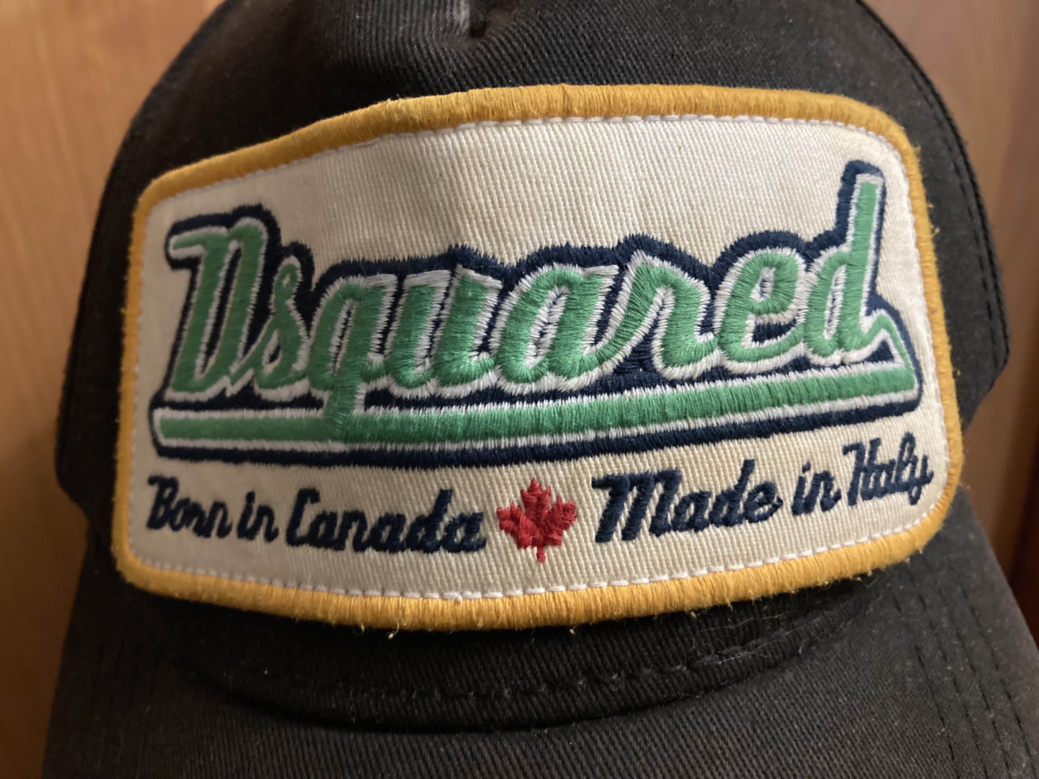 Dsquared2 Dsquared2 Icon Oversized Patch Eden Baseball Cap Hat Size ONE SIZE - 11 Thumbnail