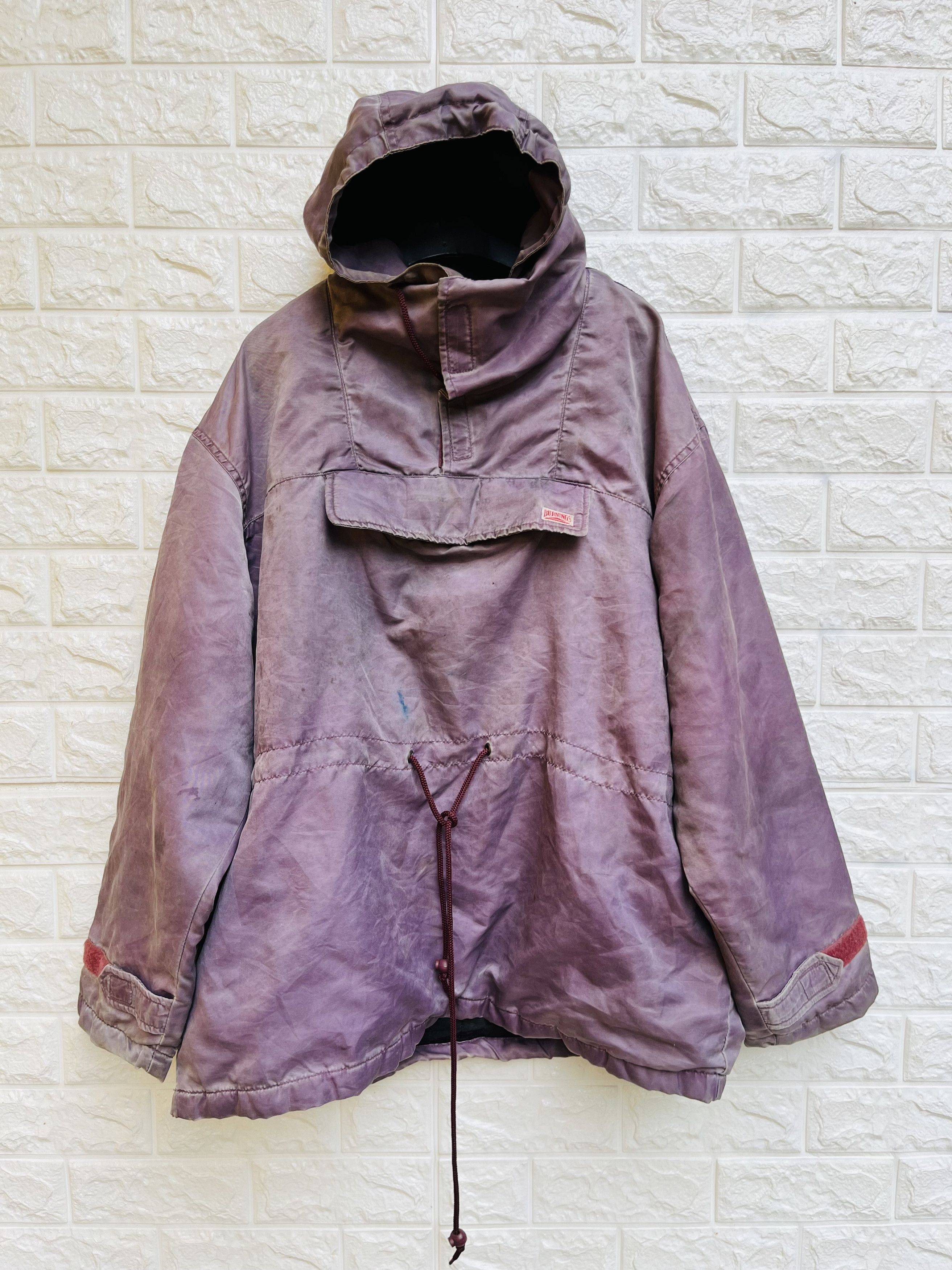 Japanese Brand × Vintage Vintage Burning Pocket Hip Hop Streetwear Fashion Style Size US XL / EU 56 / 4 - 1 Thumbnail
