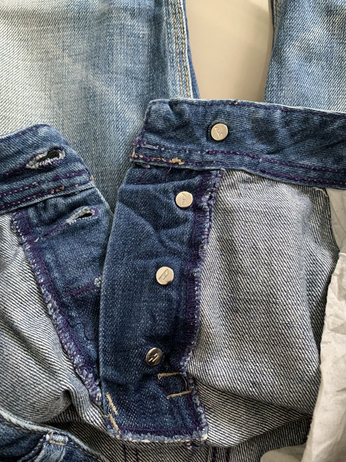 Diesel Diesel Industry Reguler Faded Blue Jeans Size US 30 / EU 46 - 5 Thumbnail