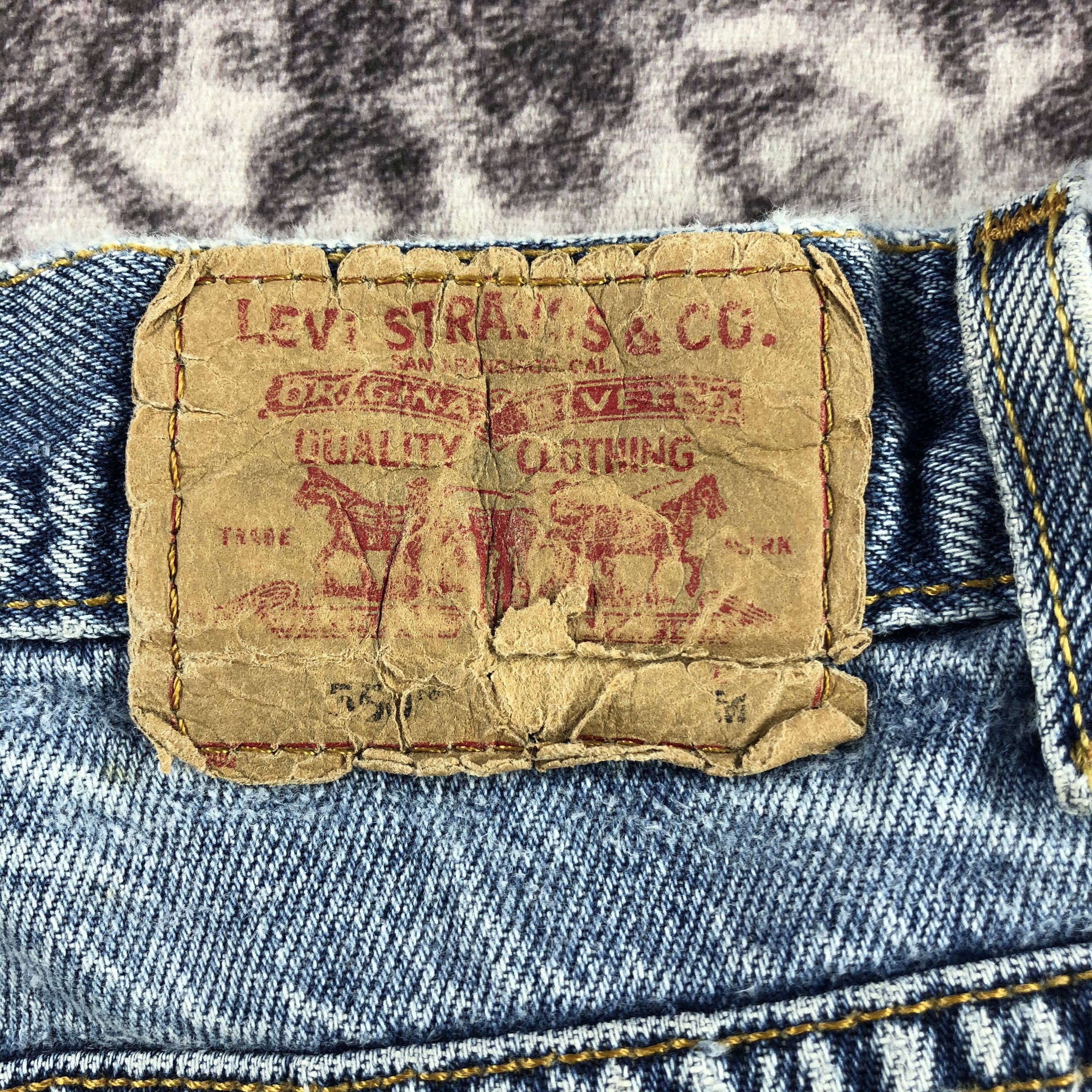 Levi's × Vintage Vintage Blue Wash Levis 550 Jeans-JM3121 Size US 30 / EU 46 - 6 Thumbnail