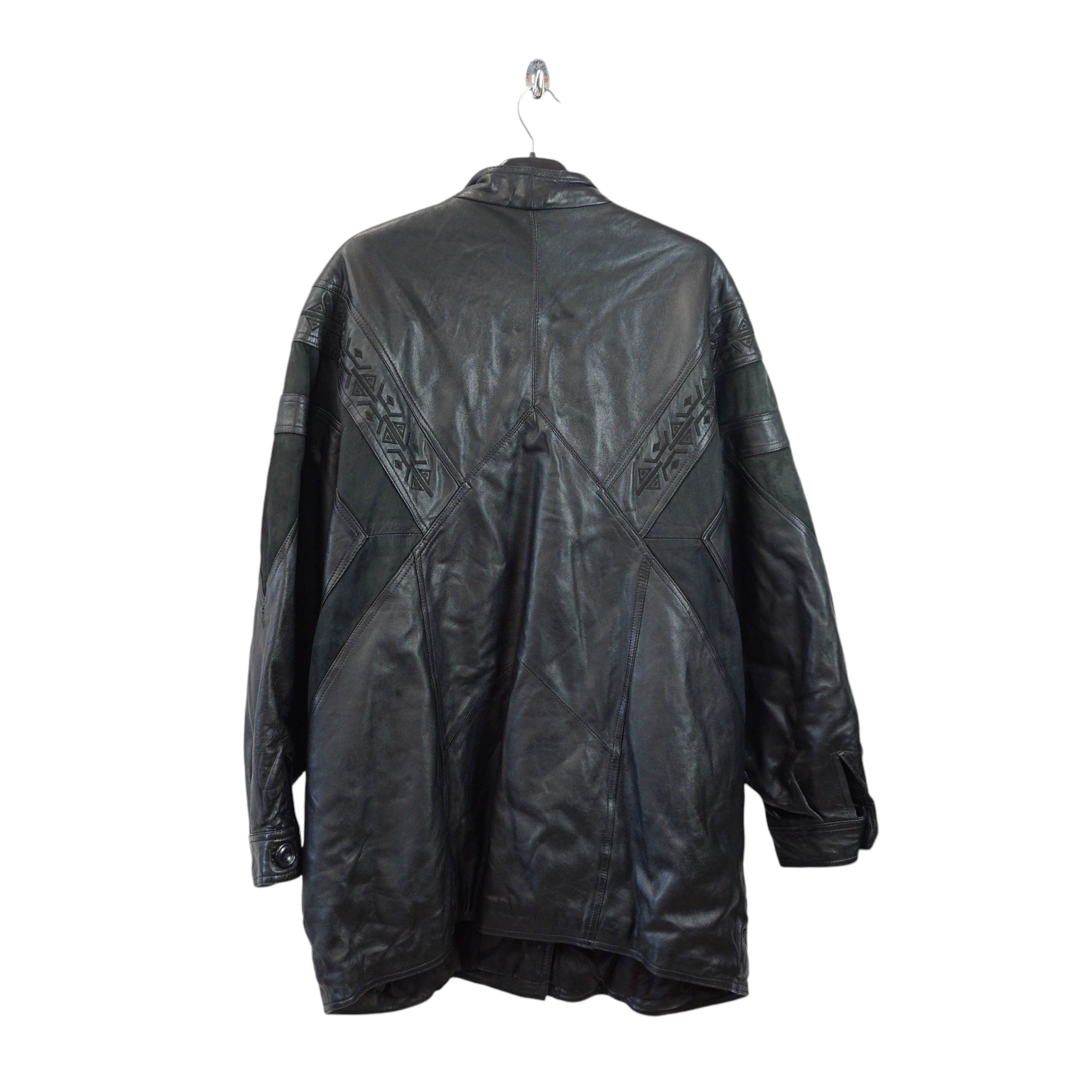 Vintage Archive Real Genuine Leather Jacket Size 3XL / US 20-22 - 3 Thumbnail