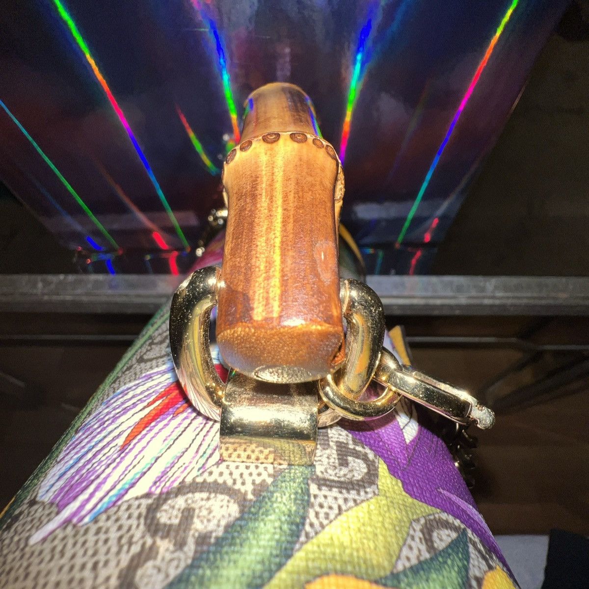 Gucci GUCCI GG Flora Padlock Bamboo Multicolor Limited Edition Size ONE SIZE - 22 Thumbnail