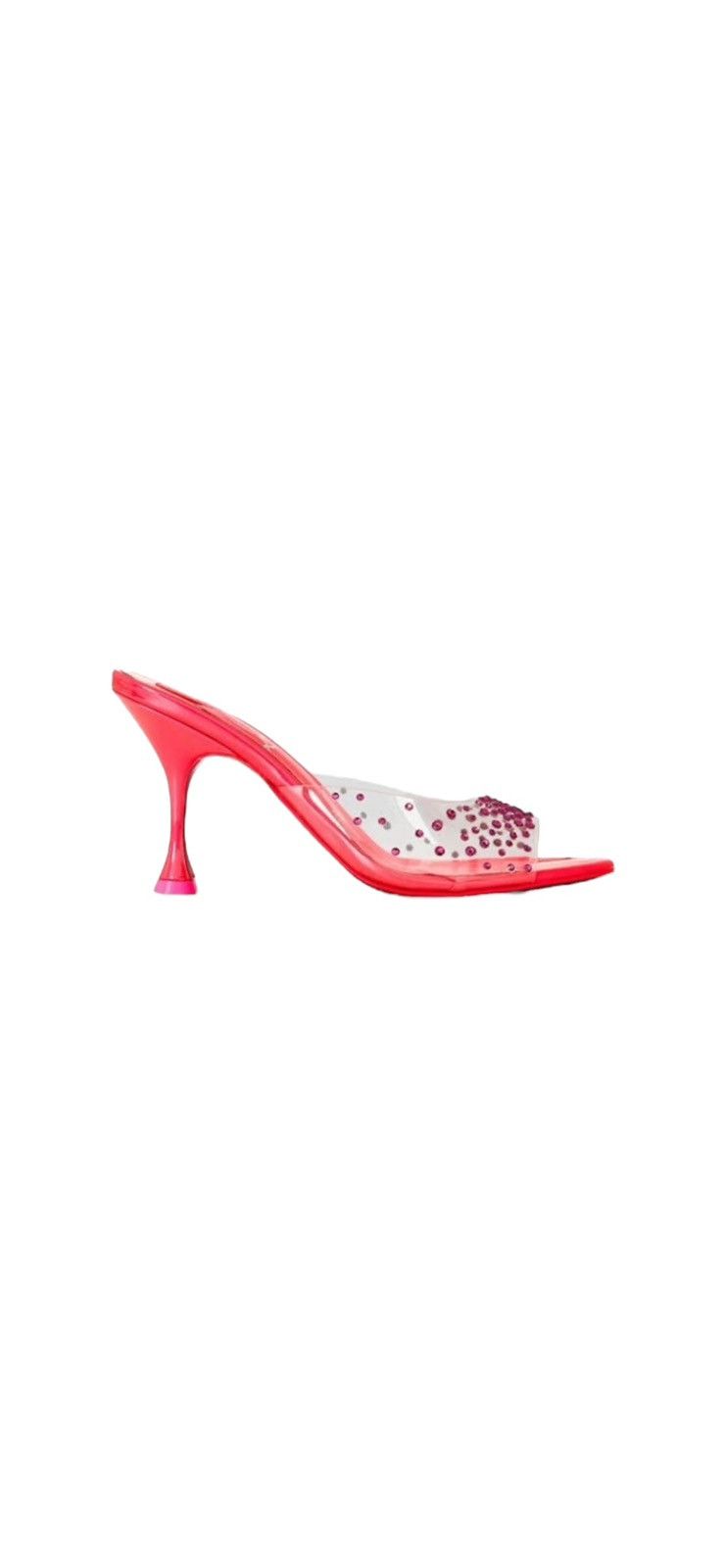 Christian Louboutin Christian Louboutin DEGRAMULE STRASS 85H MULES Size US 8 / IT 38 - 1 Thumbnail