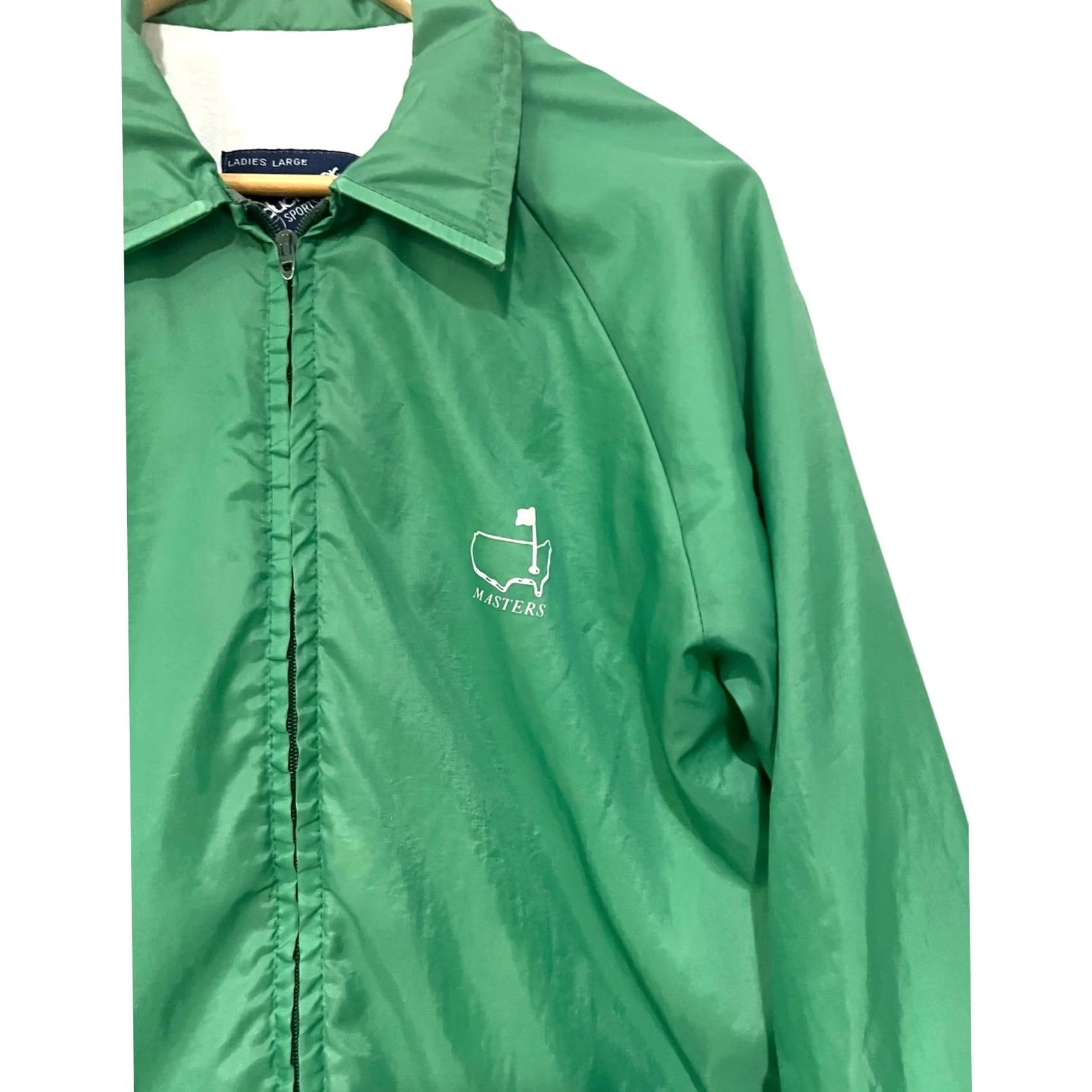 Vintage VINTAGE Masters Golf Windbreaker Jacket Womens L Duckster sportswear Full Zip Size L / US 10 / IT 46 - 2 Thumbnail