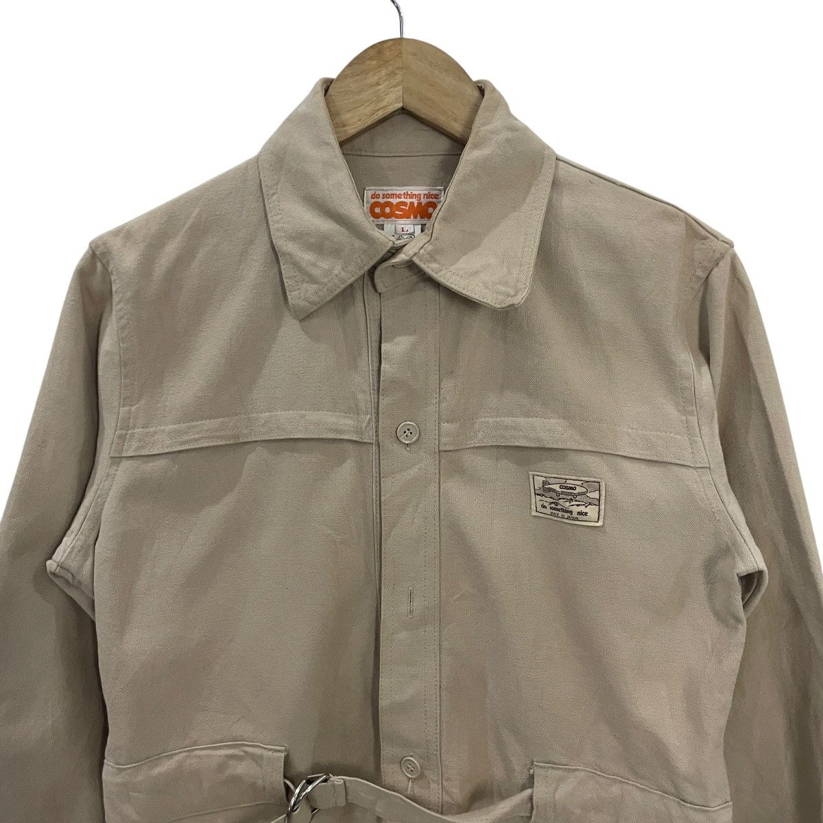 Japanese Brand Vintage Cosmo Japan Workers Jacket Size L / US 10 / IT 46 - 2 Thumbnail
