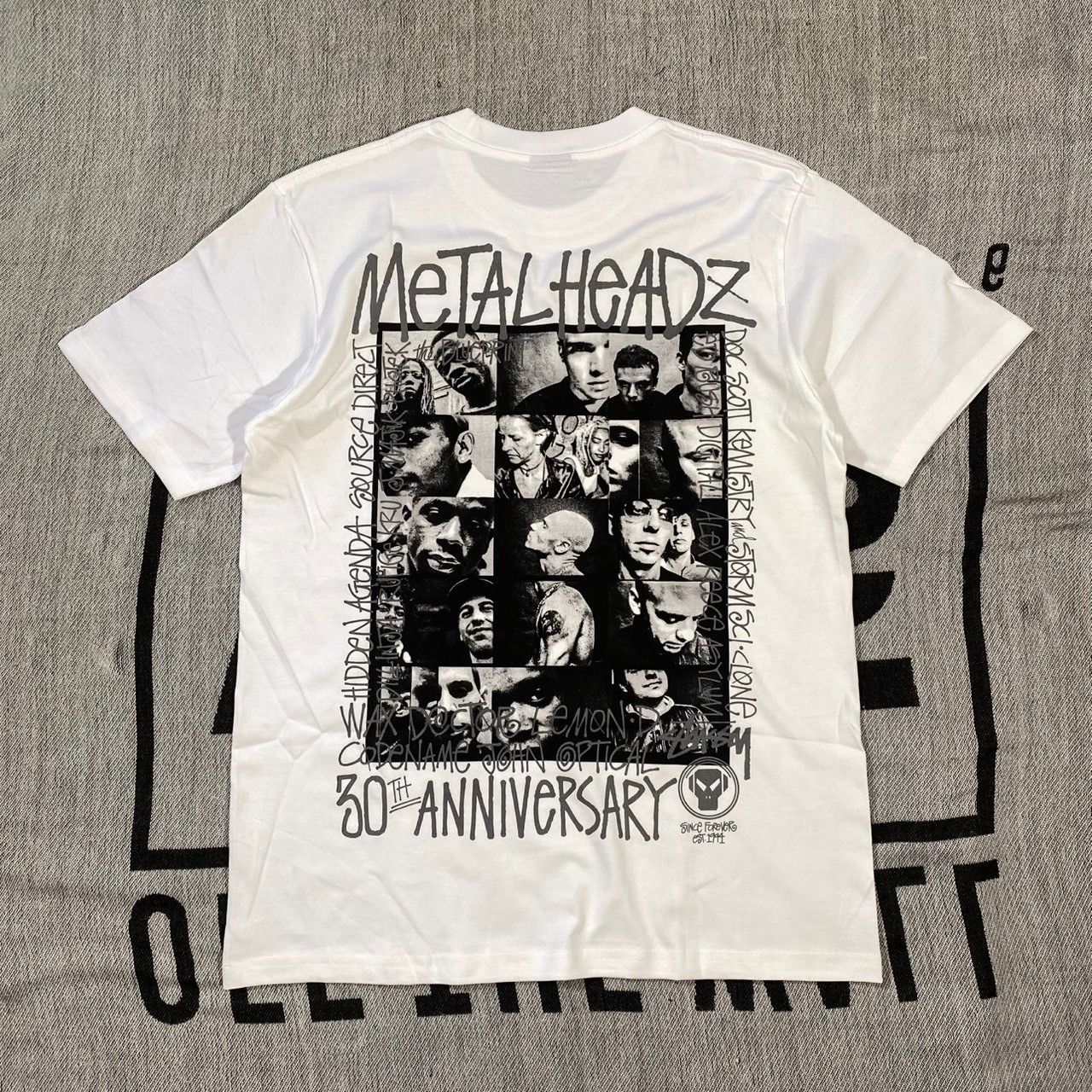 Stussy Stussy Metalheadz Tee Medium Size US M / EU 48-50 / 2 - 1 Thumbnail