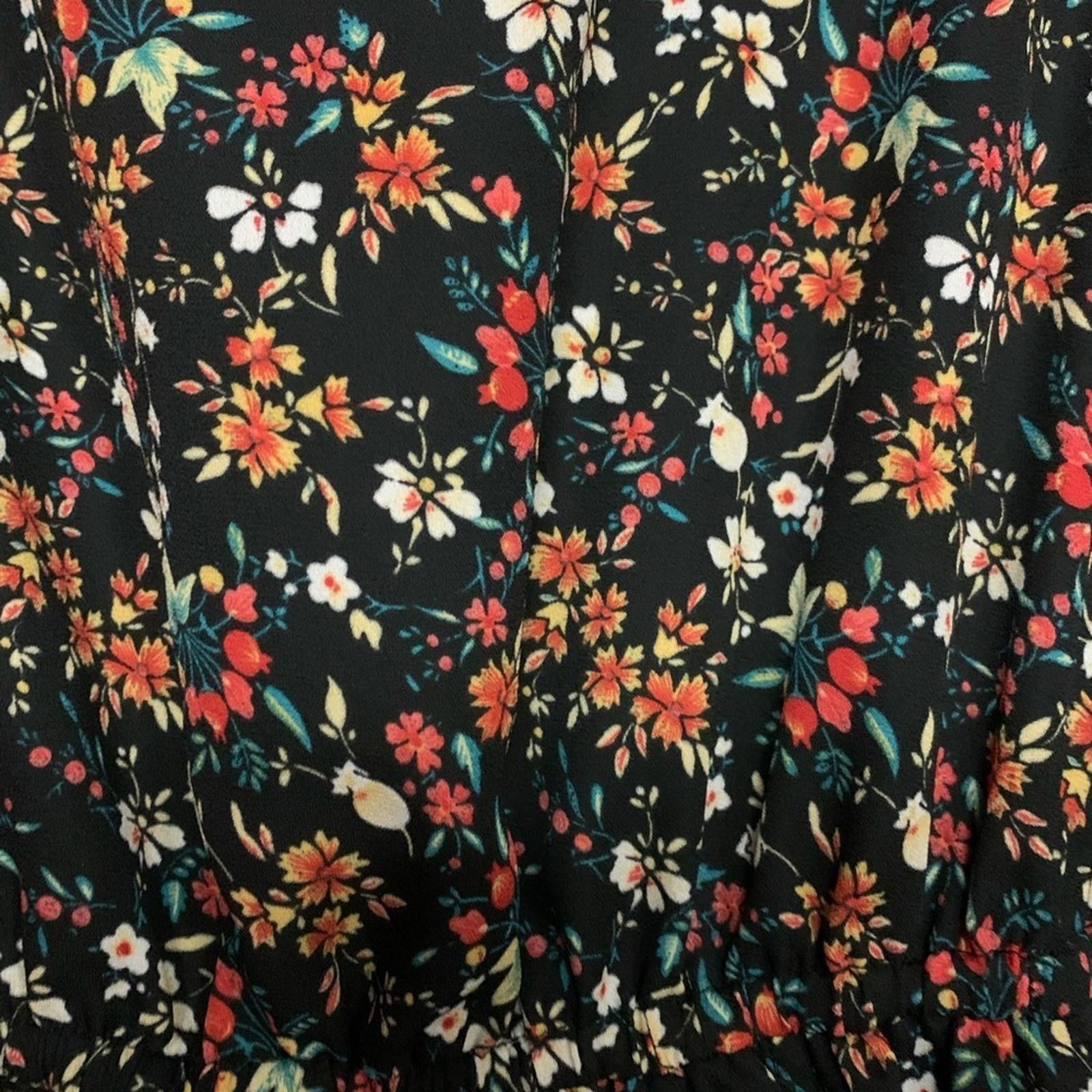 Designer Floral Print Dress Size XXS / US 00 / IT 34 - 3 Thumbnail