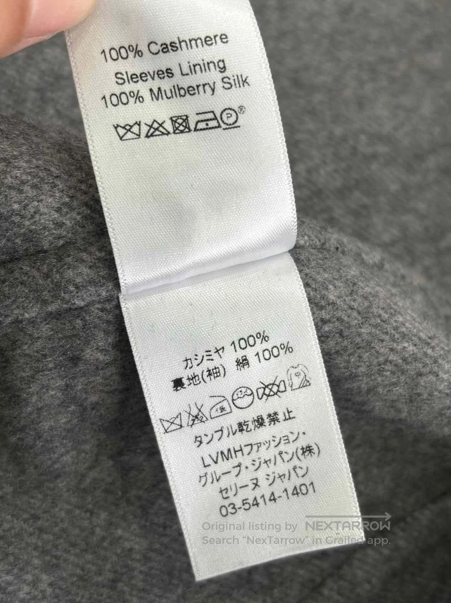 Celine Celine Phoebe Era Cashmere Coat. Size XS / US 0-2 / IT 36-38 - 7 Thumbnail