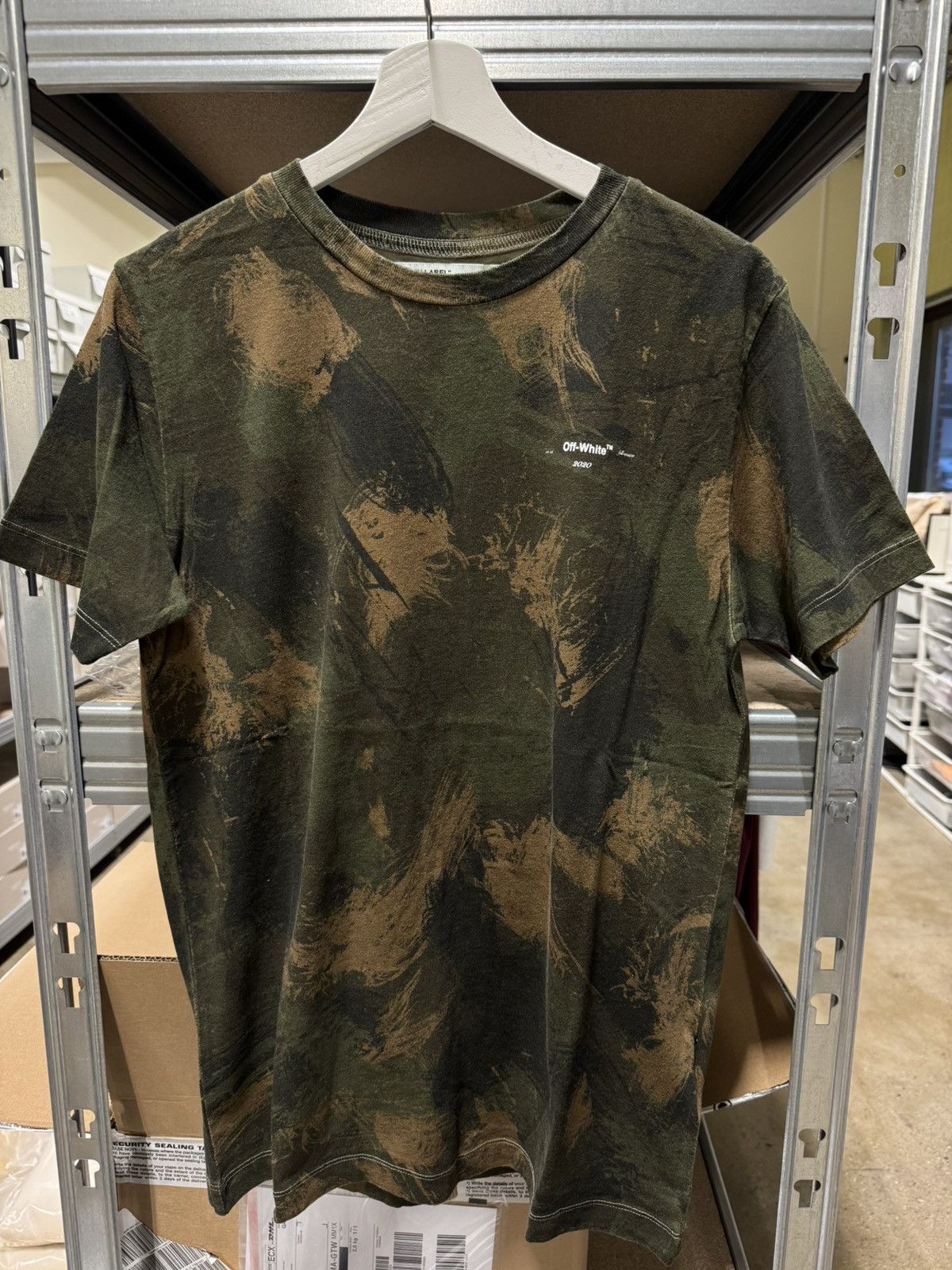 Off-White Off-White Camouflage Arrow T-Shirt NEW 500$ Size US XS / EU 42 / 0 - 2 Thumbnail
