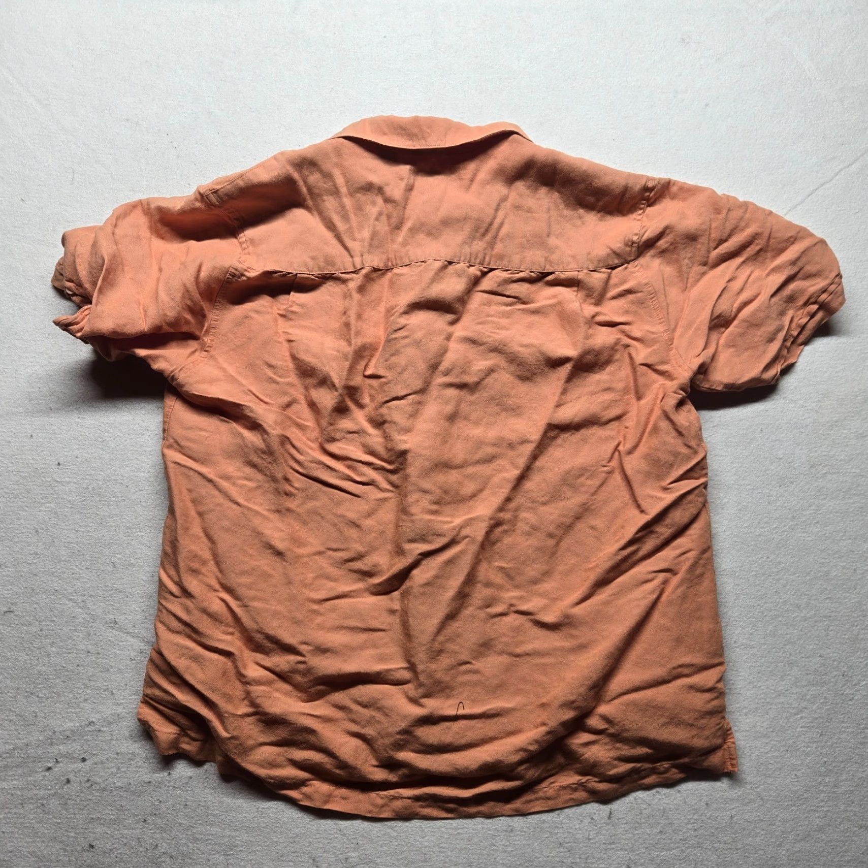 Cubavera Cubavera Shirt Adult Men Large L Orange Embroidered Short Sleeve Button-Down Casual Uomo 90s? Size US L / EU 52-54 / 3 - 5 Thumbnail
