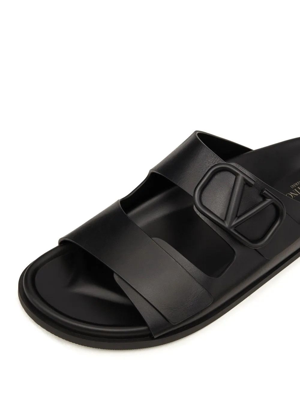 Valentino o1y0525 Logo Slippers in Black Size US 6 / EU 39 - 2 Thumbnail