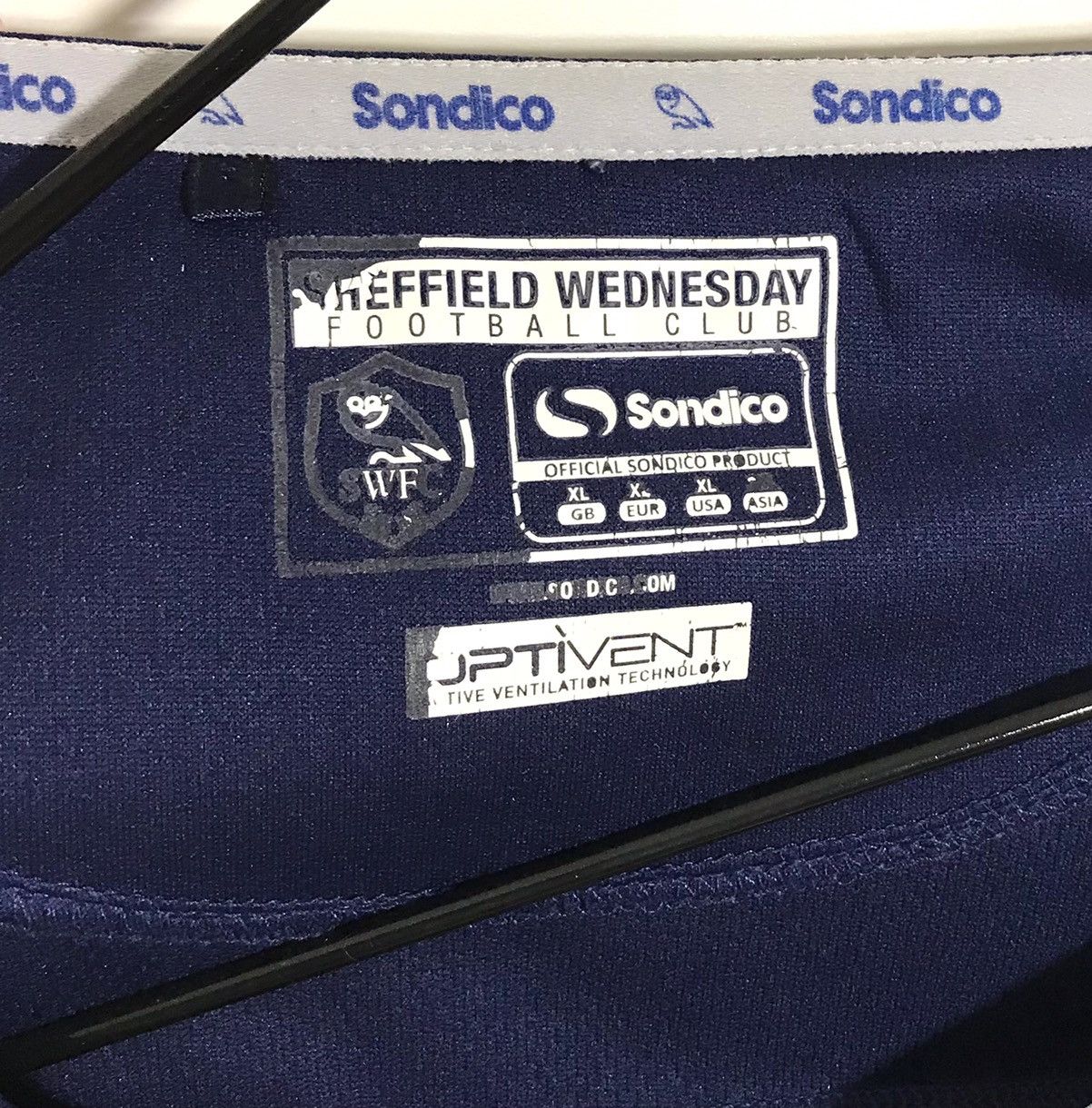 Adidas Sheffield Wednesday 2015-16 Tank Top Soccer Jersey Size US XL / EU 56 / 4 - 6 Thumbnail
