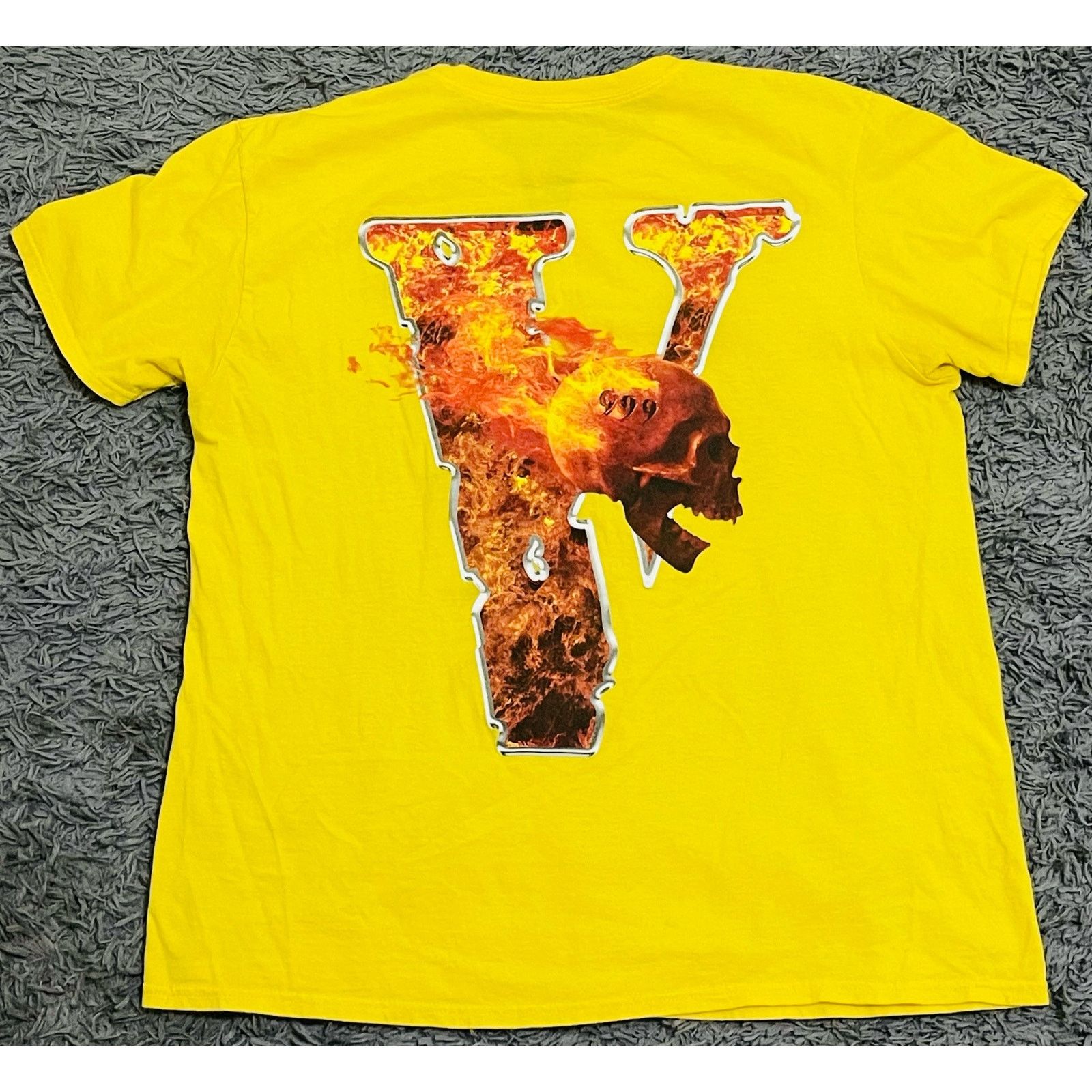 Vlone Juice Wrld x Vlone Inferno Tee Size US L / EU 52-54 / 3 - 3 Thumbnail