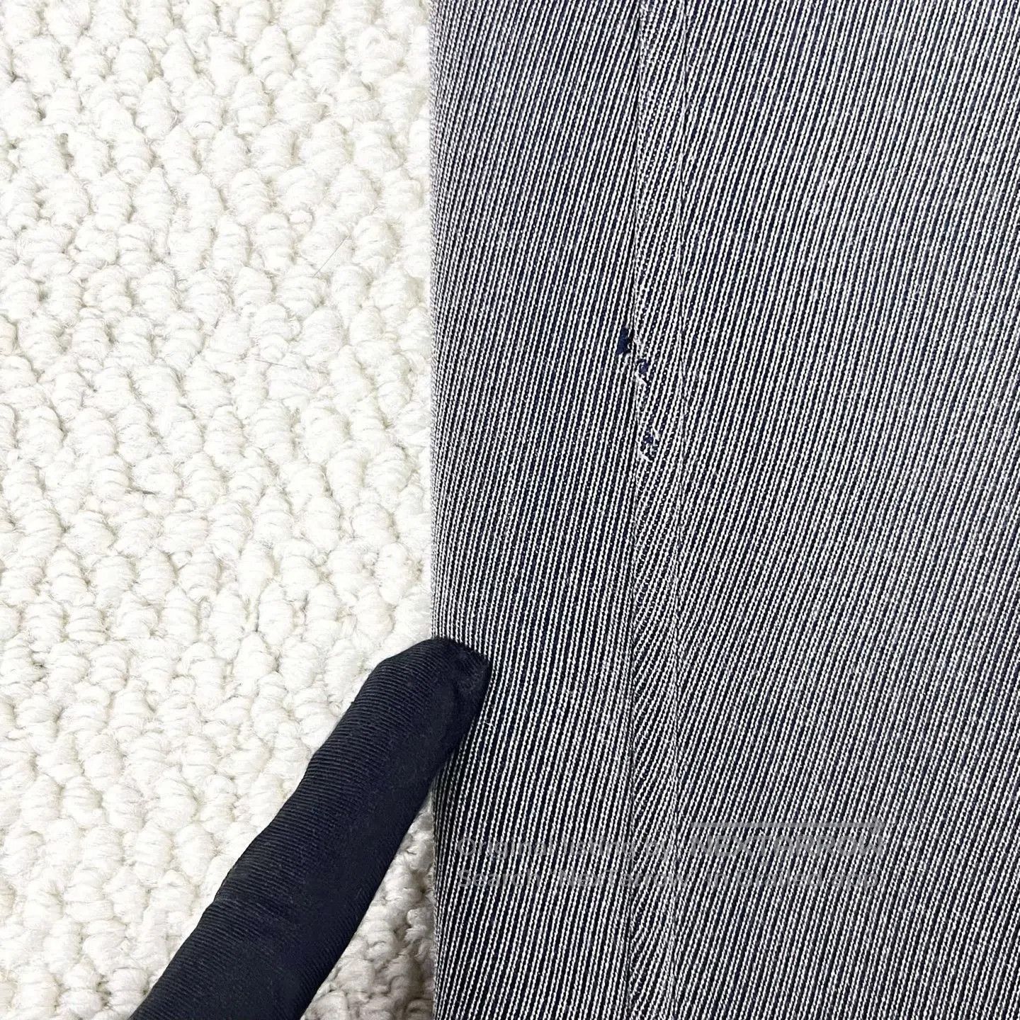 Other hermes gray wool and leather long coat. Size M / US 6-8 / IT 42-44 - 7 Thumbnail