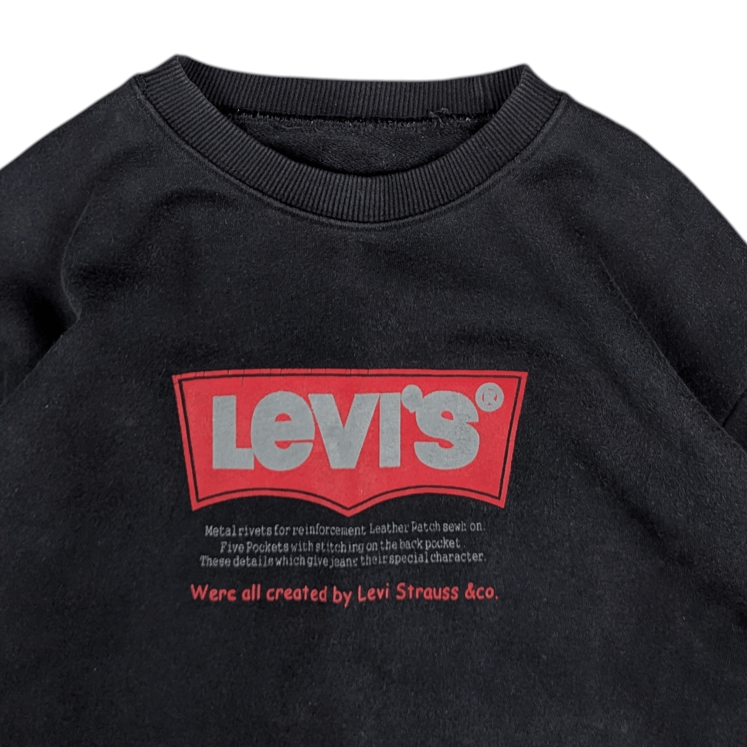 Levi's 90's Vintage LEVIS Classic Big Logo Sweatshirts Jumper Size US M / EU 48-50 / 2 - 7 Thumbnail