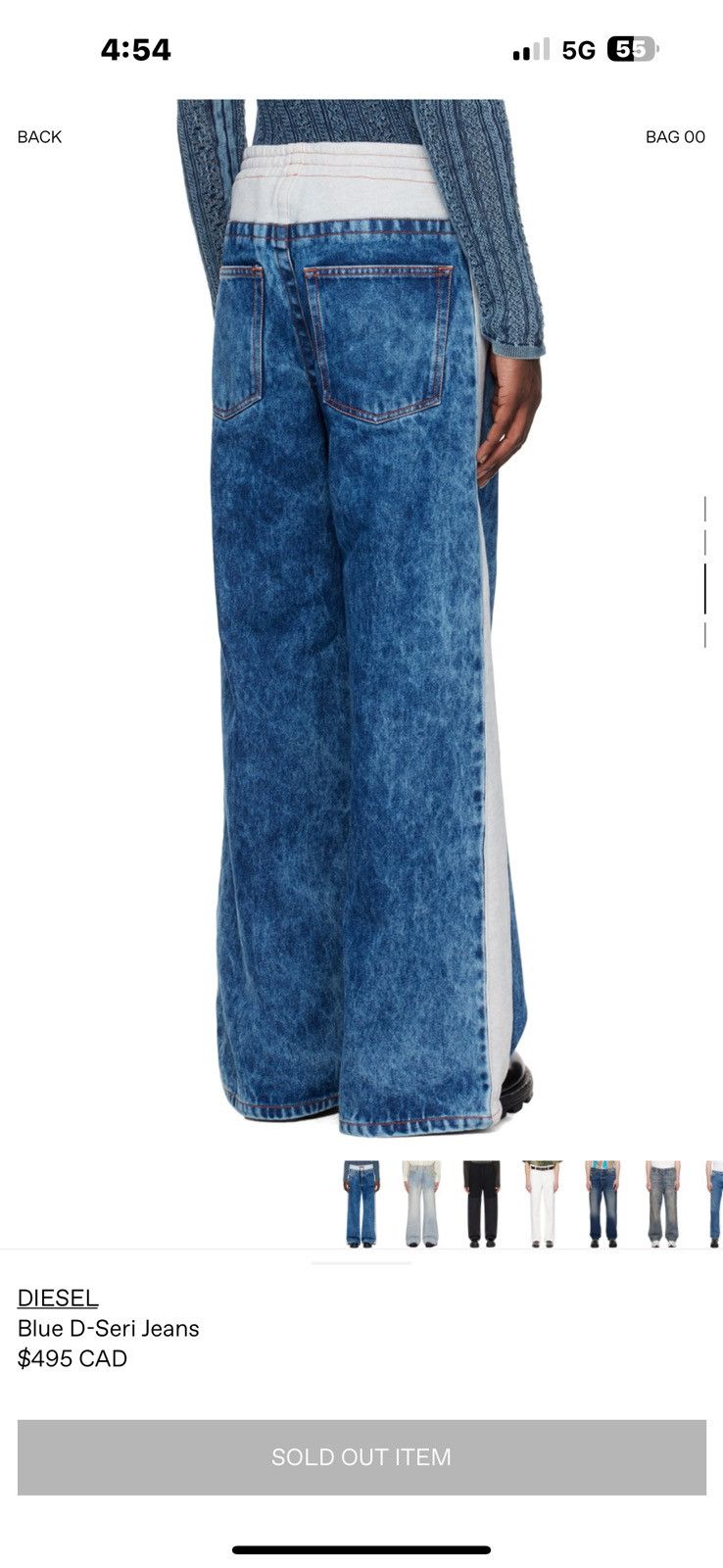 Diesel Diesel D-Seri Jeans Size US 38 / EU 54 - 15 Thumbnail