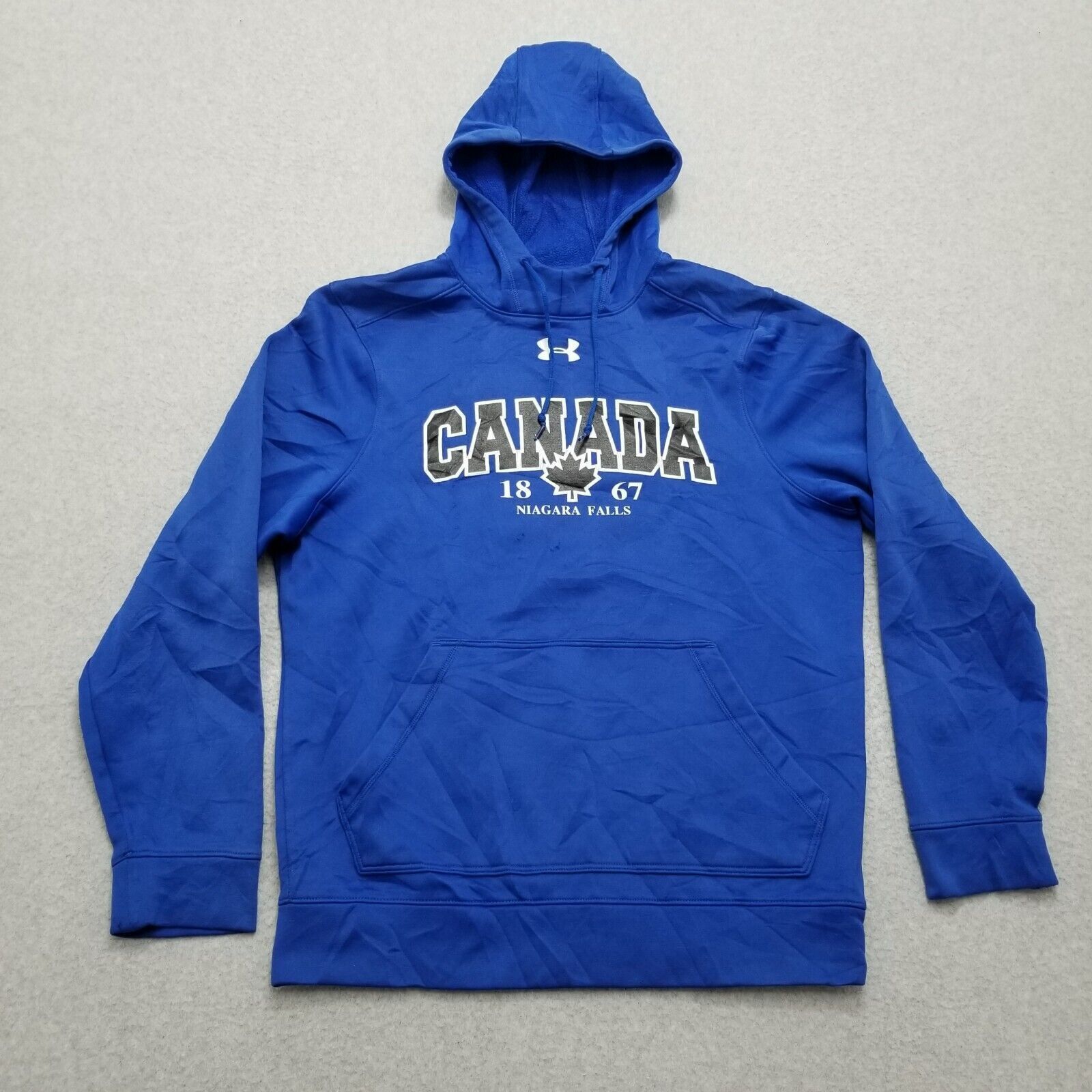 Under Armour Under Armour Hoodie Men Small Long Sleeve Pullover Niagara Size US S / EU 44-46 / 1 - 1 Thumbnail