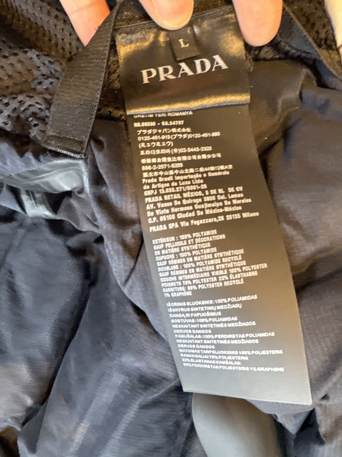 Prada Printed technical fabric ski windbreaker Size US L / EU 52-54 / 3 - 15 Thumbnail