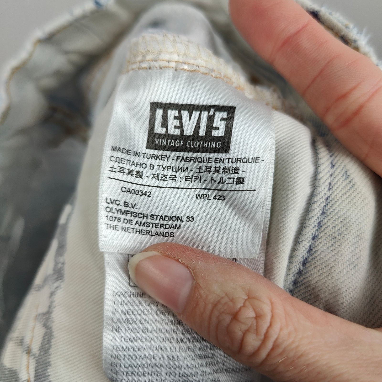 Levi's Levis Vintage Clothing Patchwork Jeans Womens 27 Size 27" / US 4 / IT 40 - 10 Thumbnail